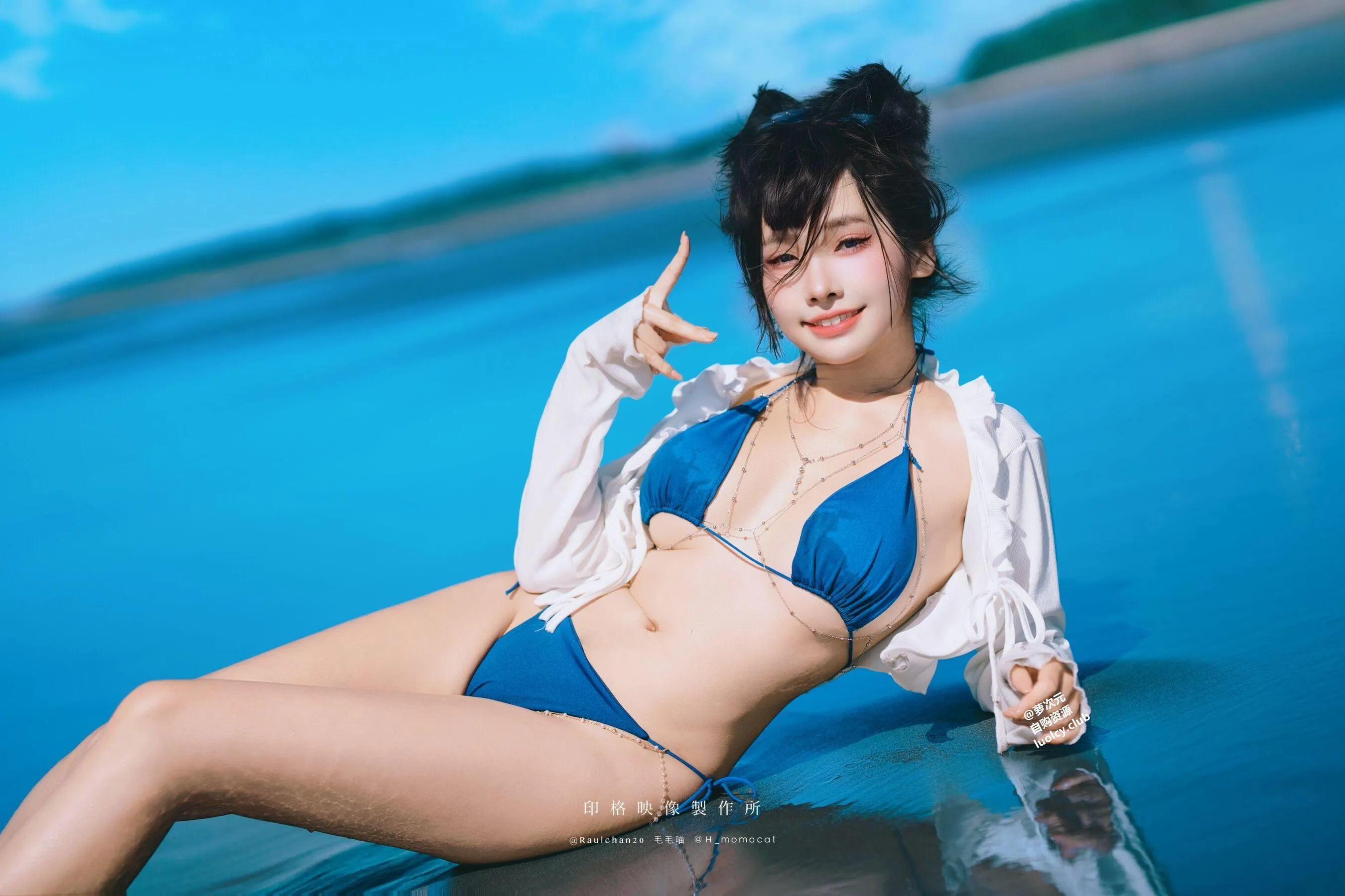 套图 尤物丧志 慕慕Momo《海风之歌》 国模 P.6