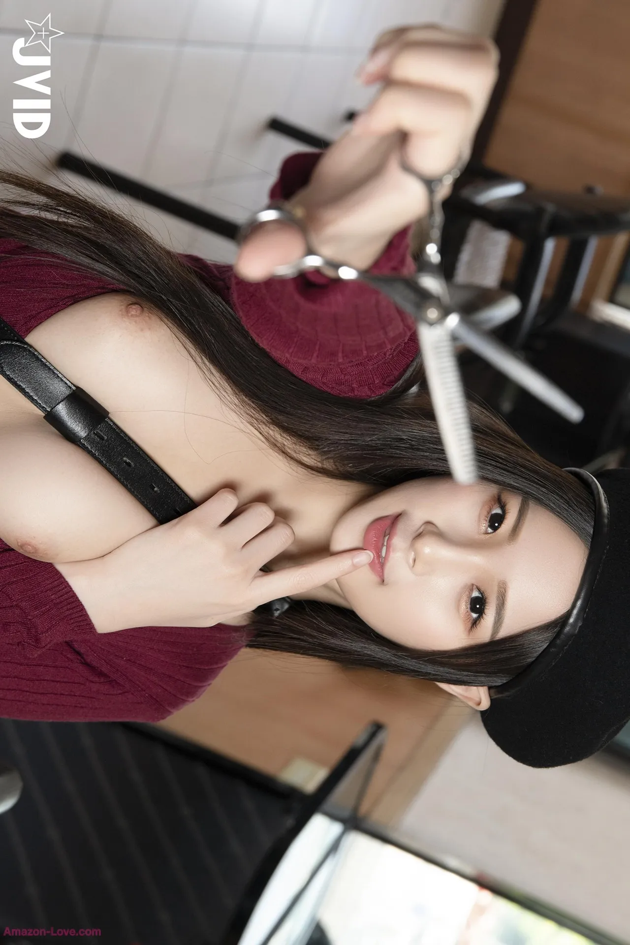 全集修正 淫乱剪 18禁 婕咪Jucie 痴女来袭 JVID P.6