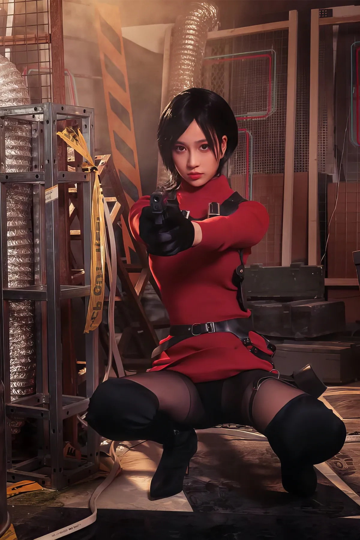年年Nnian Cosplay 艾达・年 P.1