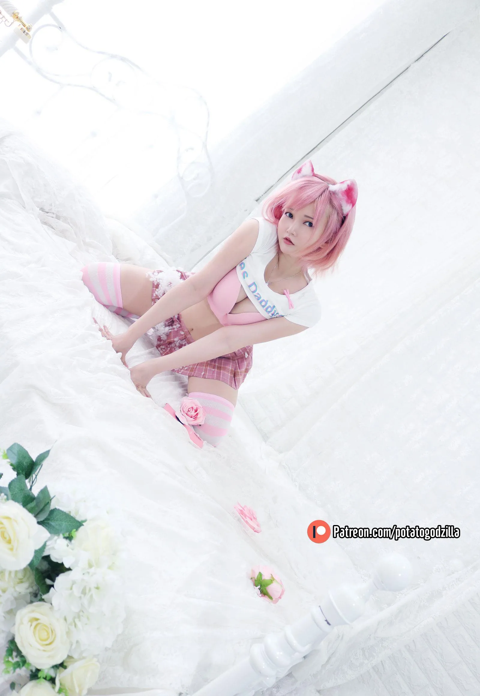 Godzilla】 Casual No.20 【Potato Pink P.5