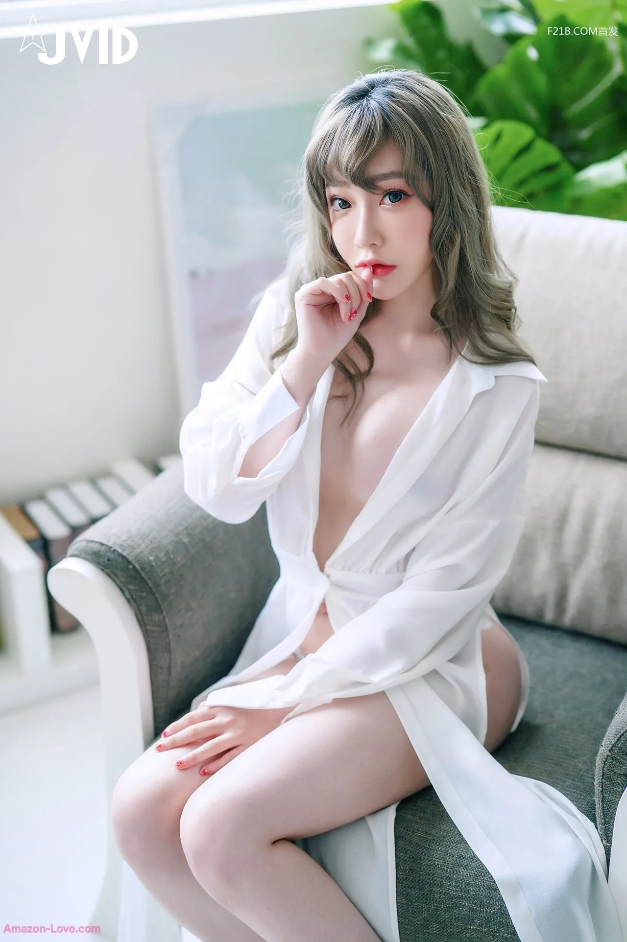 璃奈酱 Set.1 一秒变真人掰超开特写／粉嫩鲍 JVID 兄弟一起把玩超美极品充气娃娃 误触开关 P.2