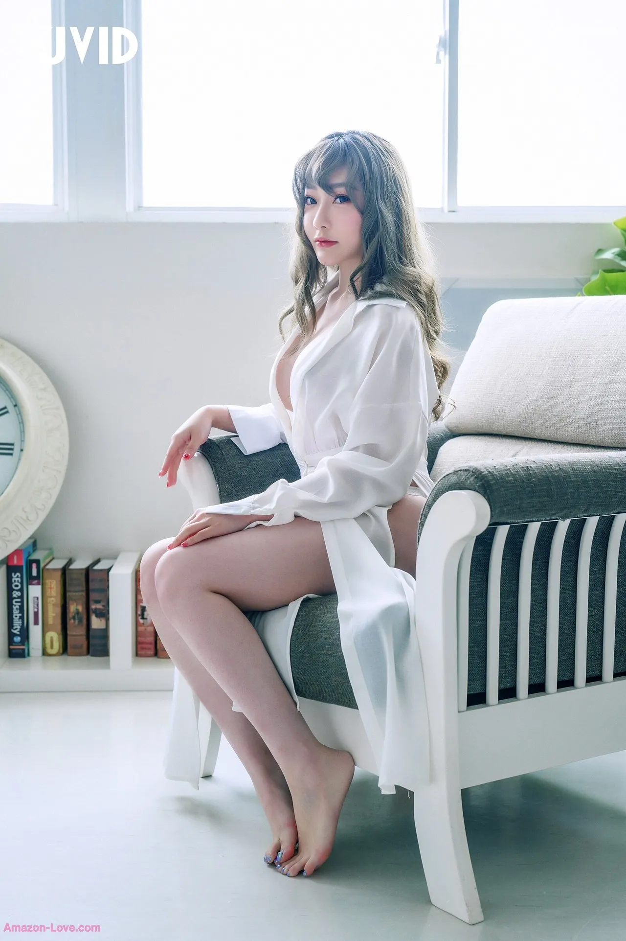 一秒变真人掰超开特写／粉嫩鲍 璃奈酱 兄弟一起把玩超美极品充气娃娃 Set.1 JVID 误触开关 P.3