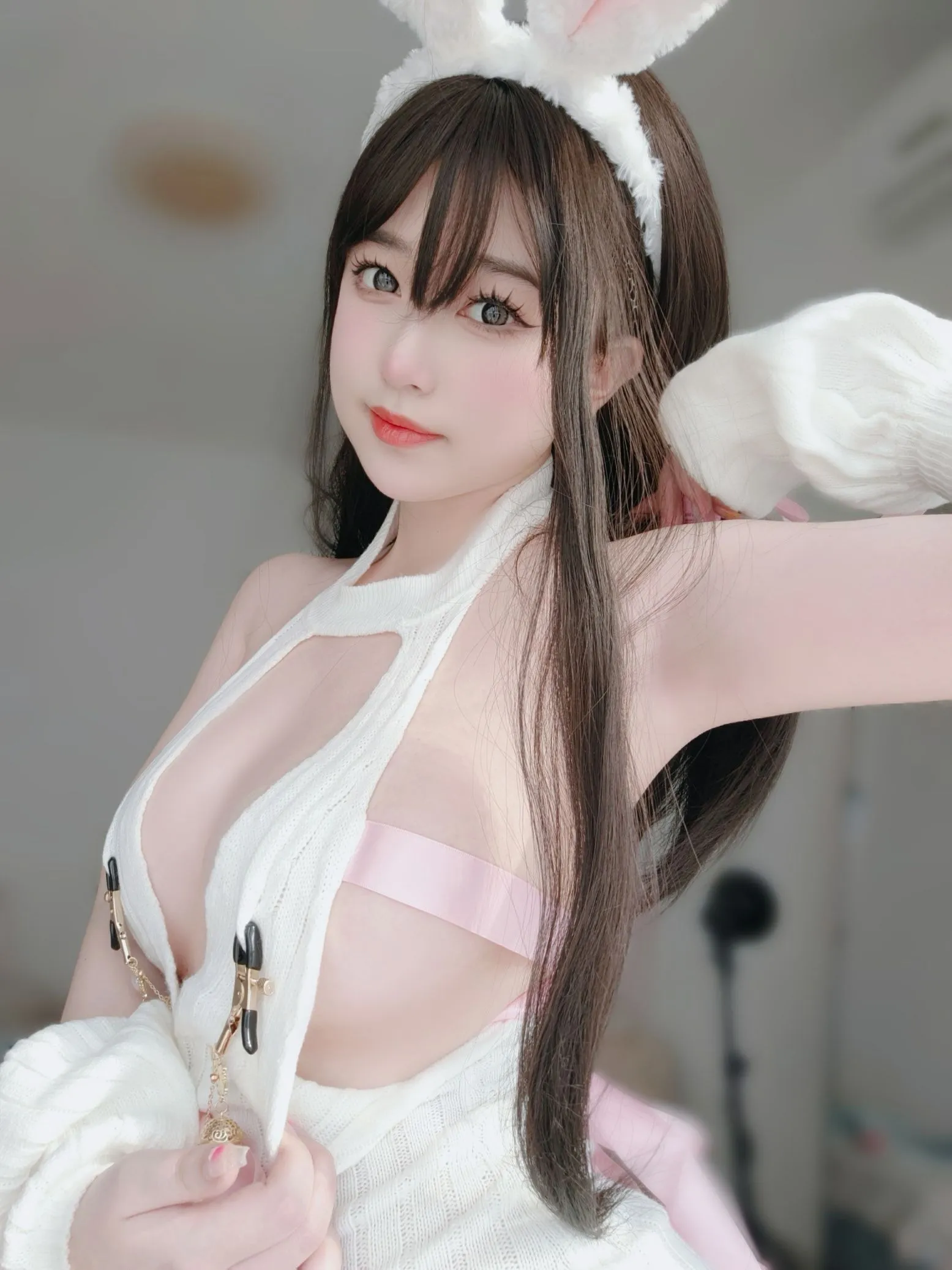 女主K 白丝兔女郎 P.4