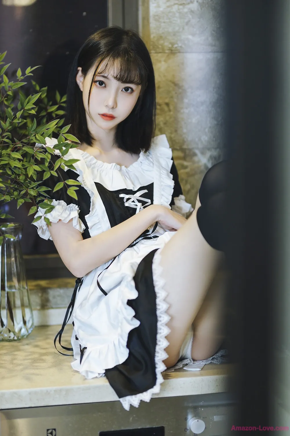 Cosplay 短裙女仆 许岚LAN P.7