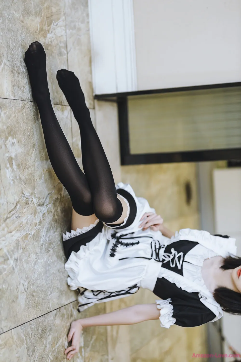 许岚LAN 短裙女仆 Cosplay P.3