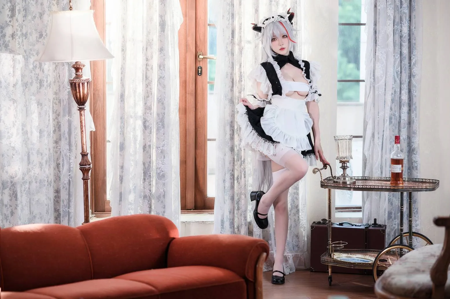 埃吉尔女仆 阿包也是兔娘 cosplayer写真 P.5