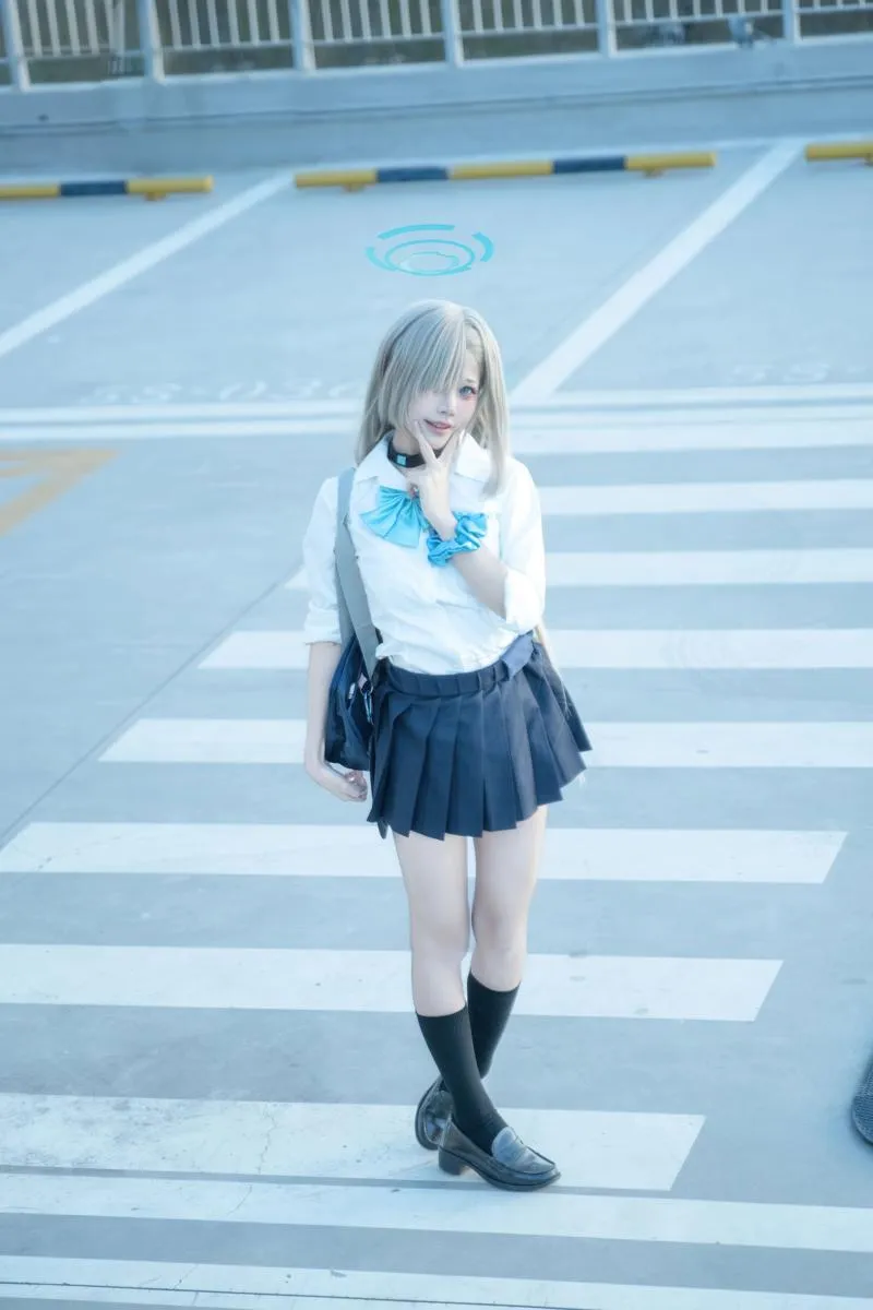一之濑明日奈 JK 【Cosplay】 清水M P.3
