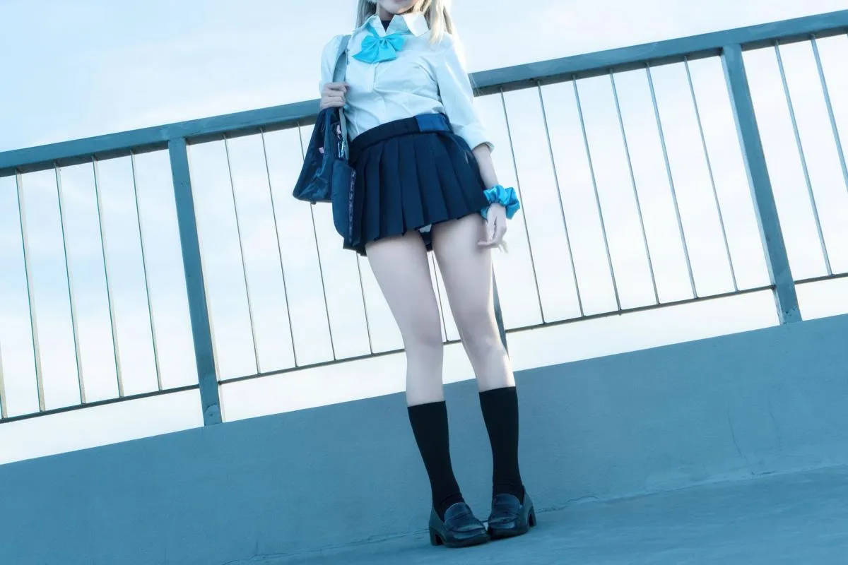 【Cosplay】 清水M JK 一之濑明日奈 P.2