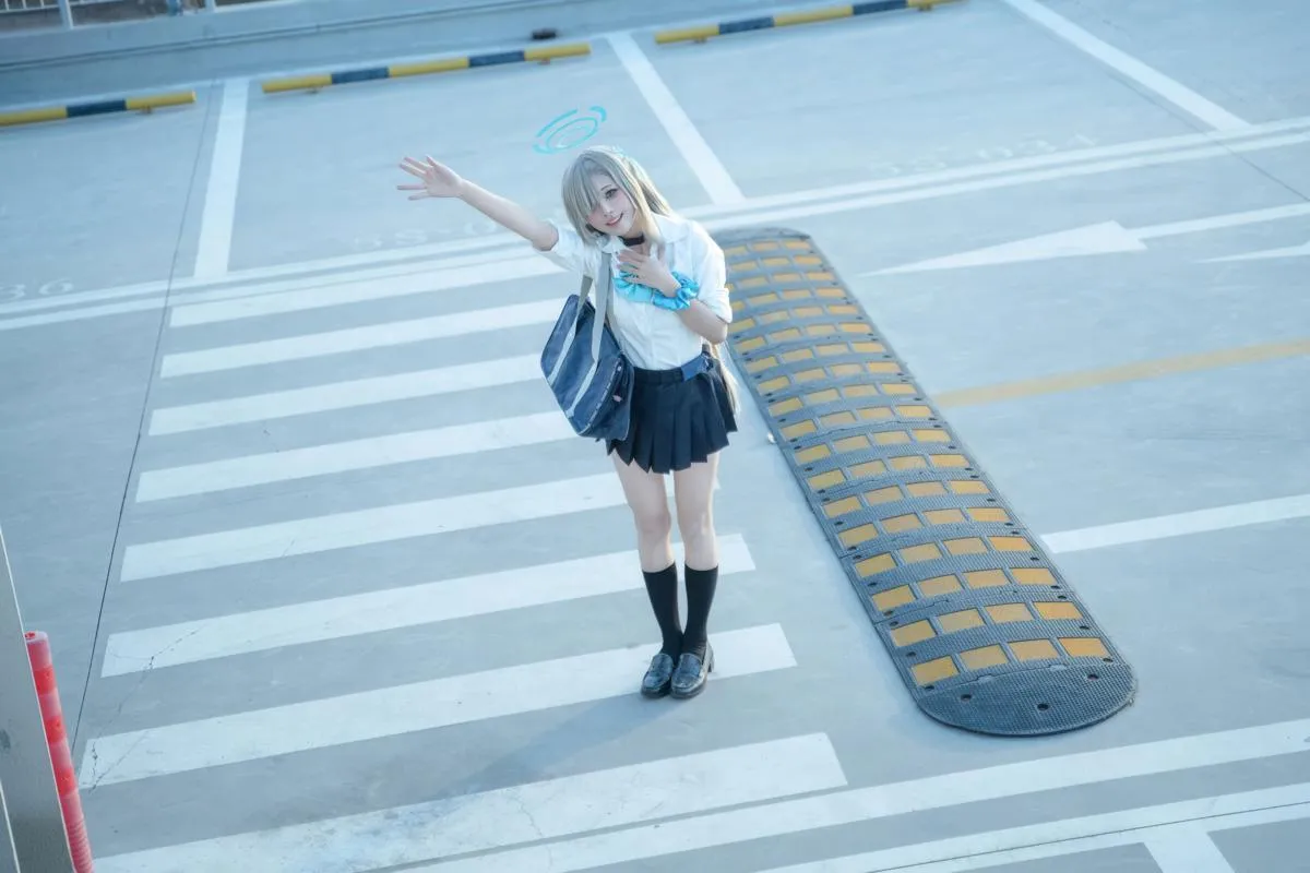 【Cosplay】 一之濑明日奈 清水M JK P.4