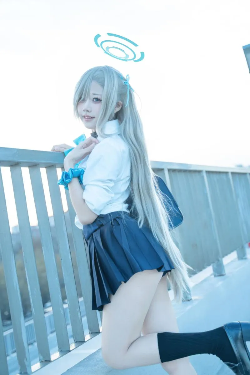 【Cosplay】 一之濑明日奈 清水M JK P.4