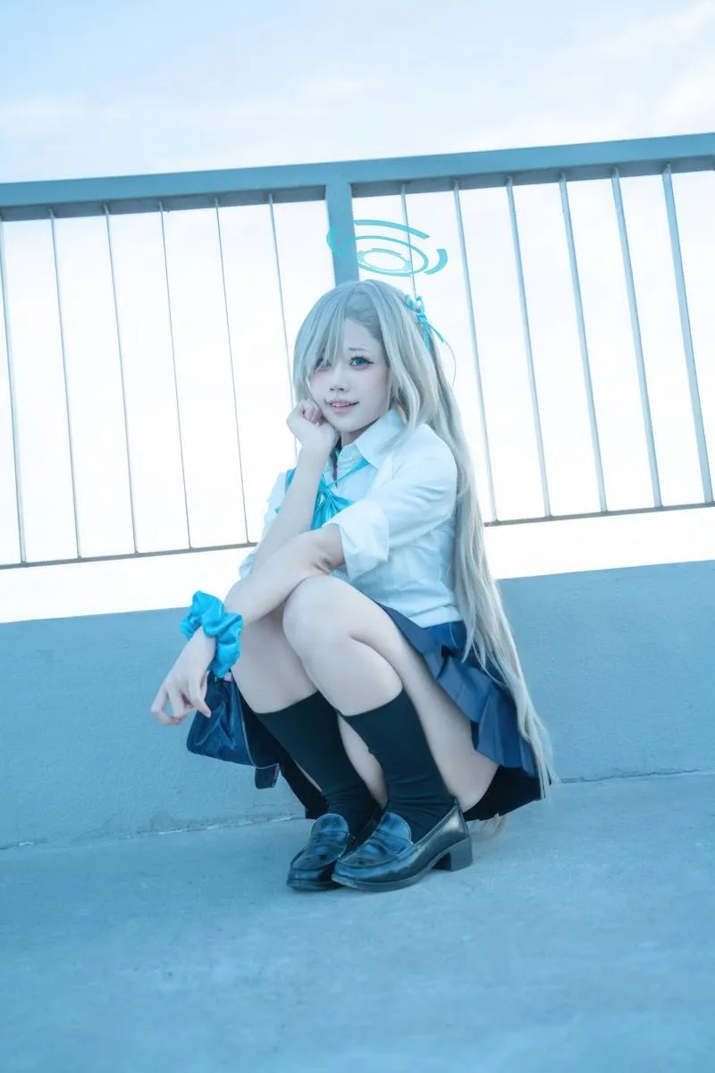 【Cosplay】 一之濑明日奈 清水M JK P.4