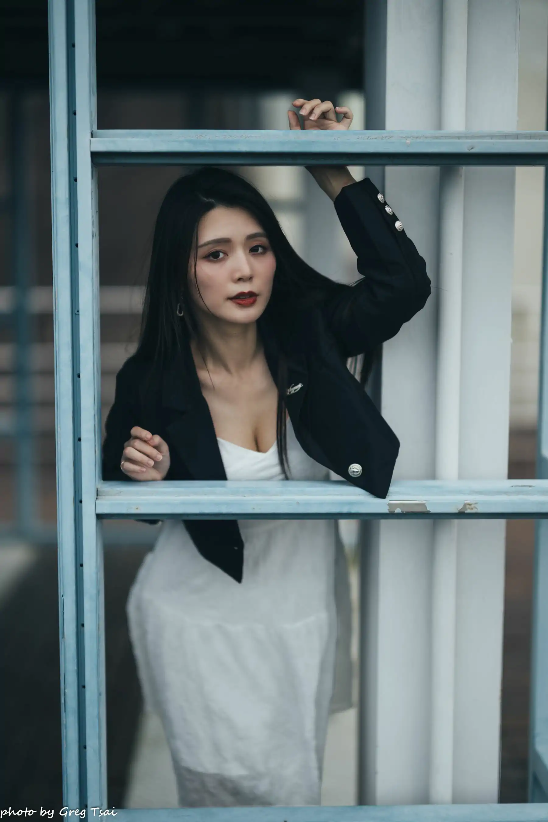 筱筱 天台连衣裙(65P) P.6