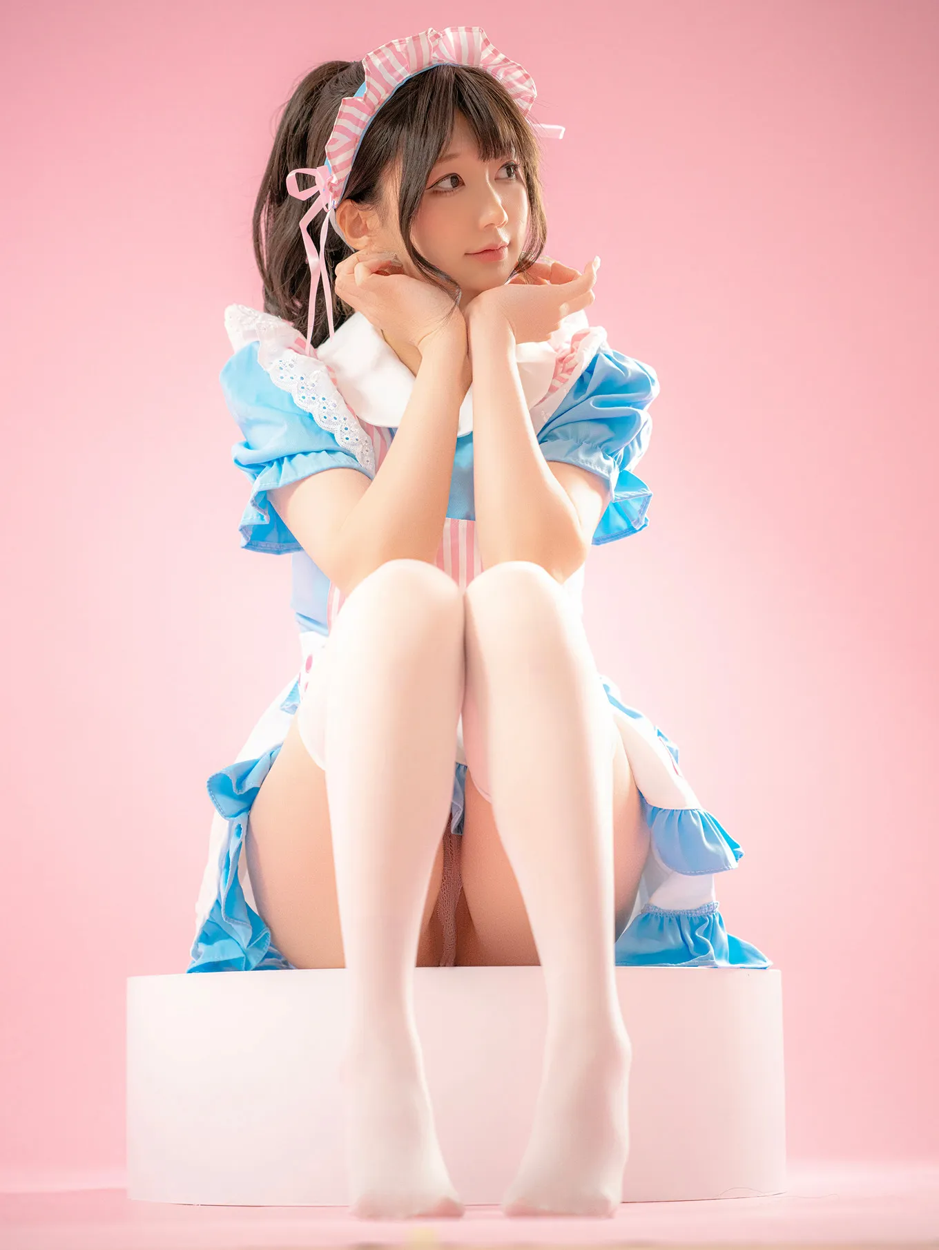 吃茶 Nagisa魔物喵 全集修正 Cosplay P.6