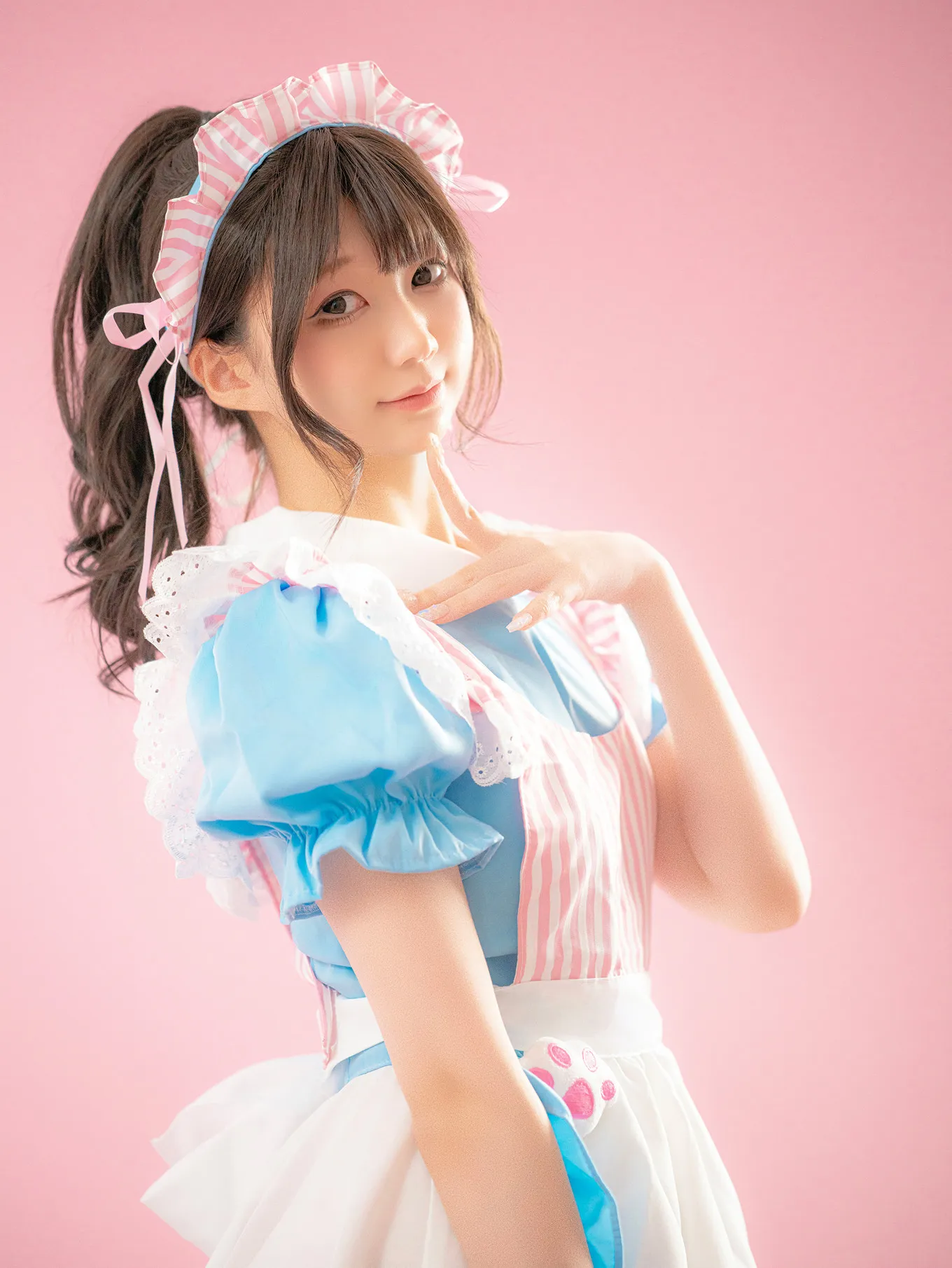 Nagisa魔物喵 吃茶 Cosplay 全集修正 P.12