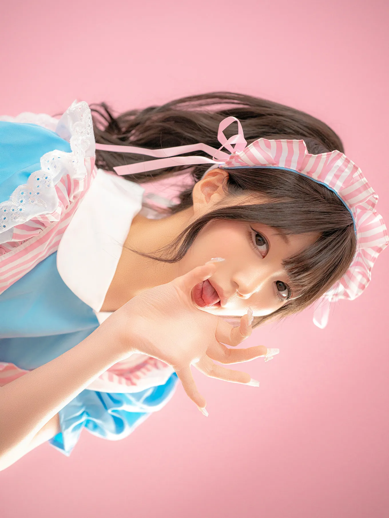 Nagisa魔物喵 全集修正 吃茶 Cosplay P.13