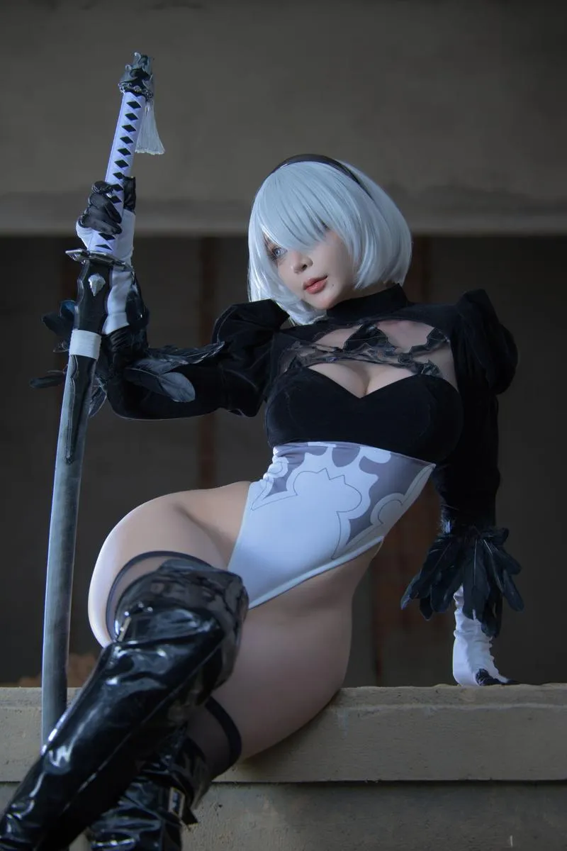 J 【Cosplay】 2B Umeko P.2