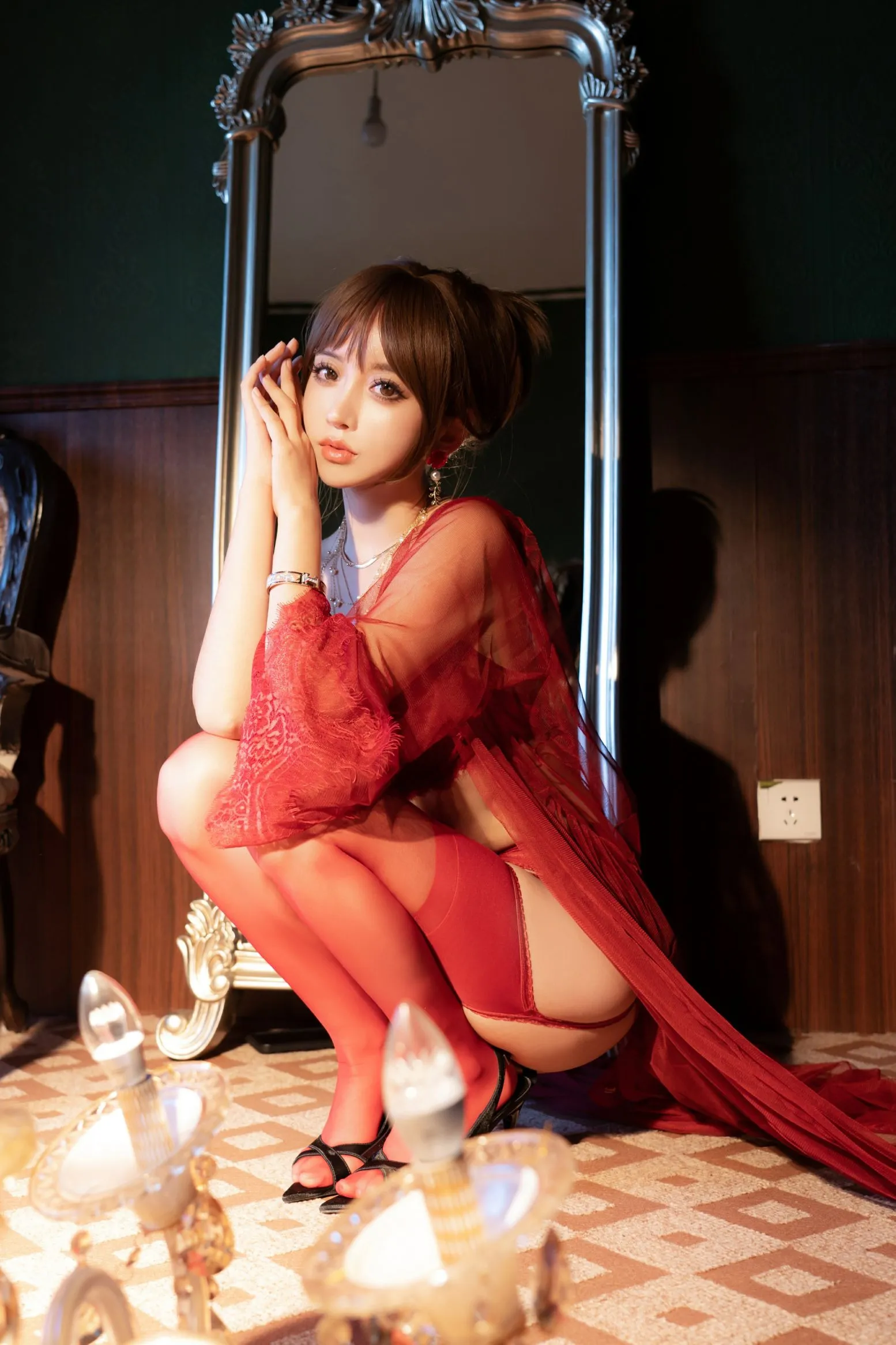 cosplayer写真 温柔小妈 过期米线线喵 P.4