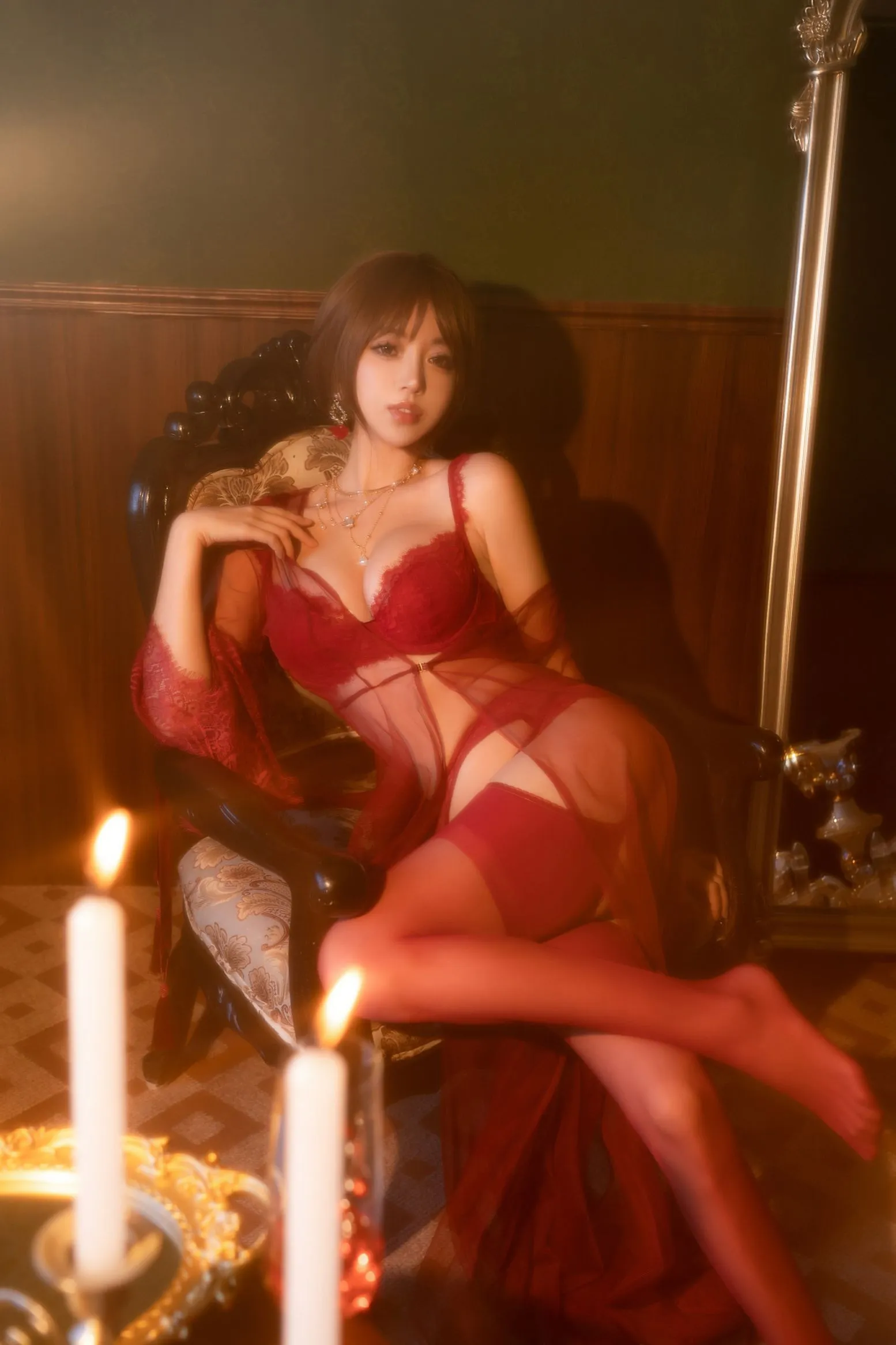温柔小妈 过期米线线喵 cosplayer写真 P.5