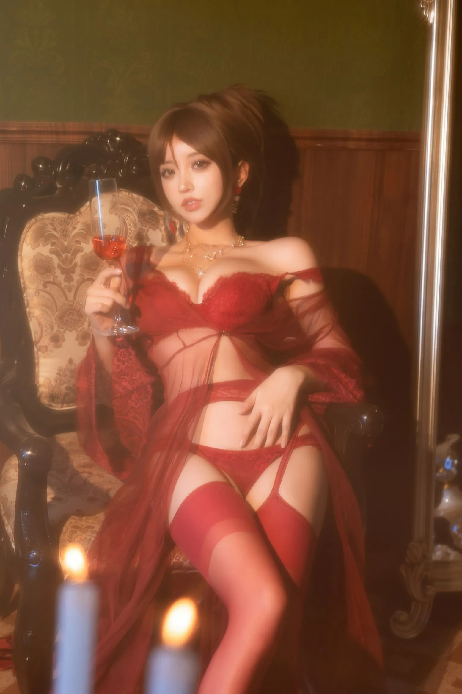 cosplayer写真 温柔小妈 过期米线线喵 P.9