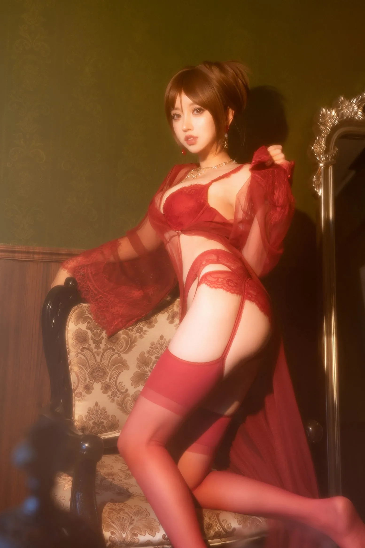 cosplayer写真 温柔小妈 过期米线线喵 P.2