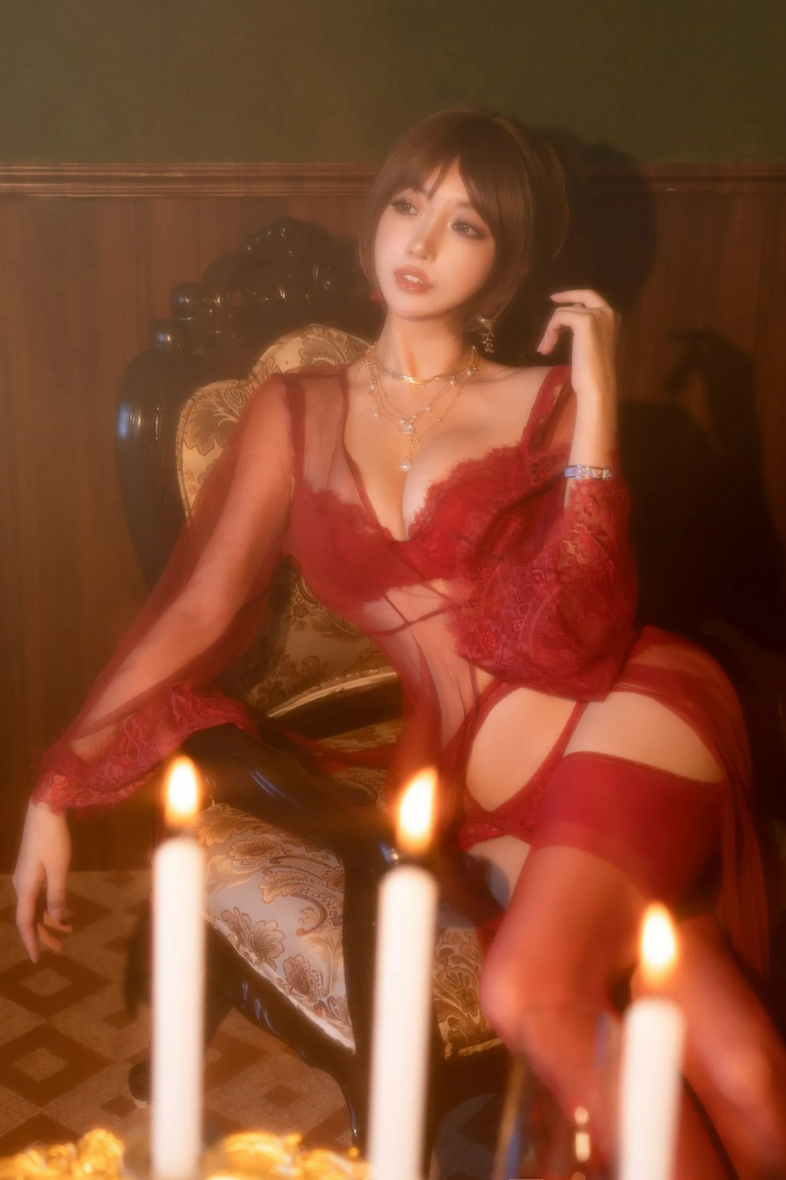 cosplayer写真 过期米线线喵 温柔小妈 P.6
