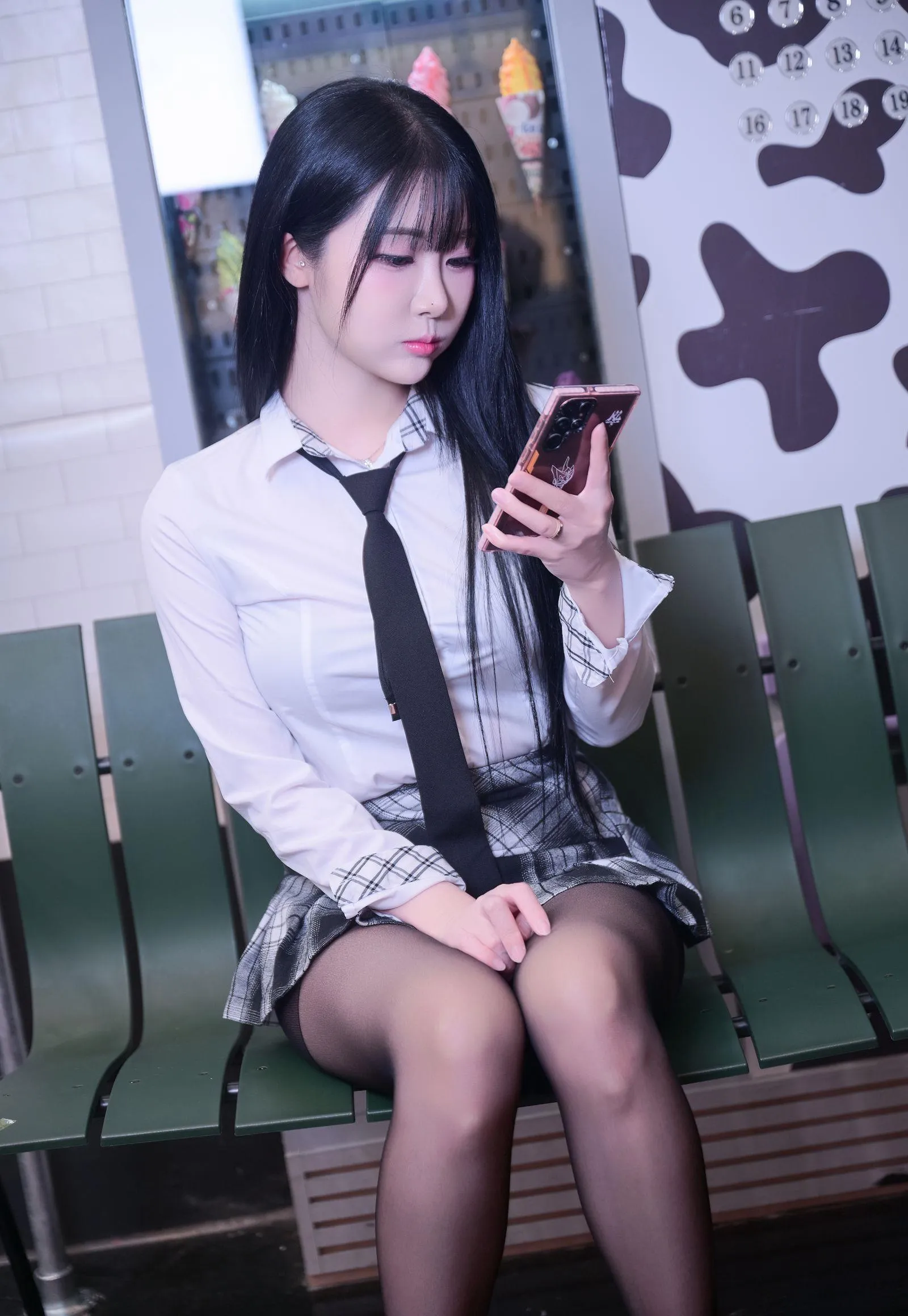 【Bomi】 In Schoolgirl The Subway No.111 P.2