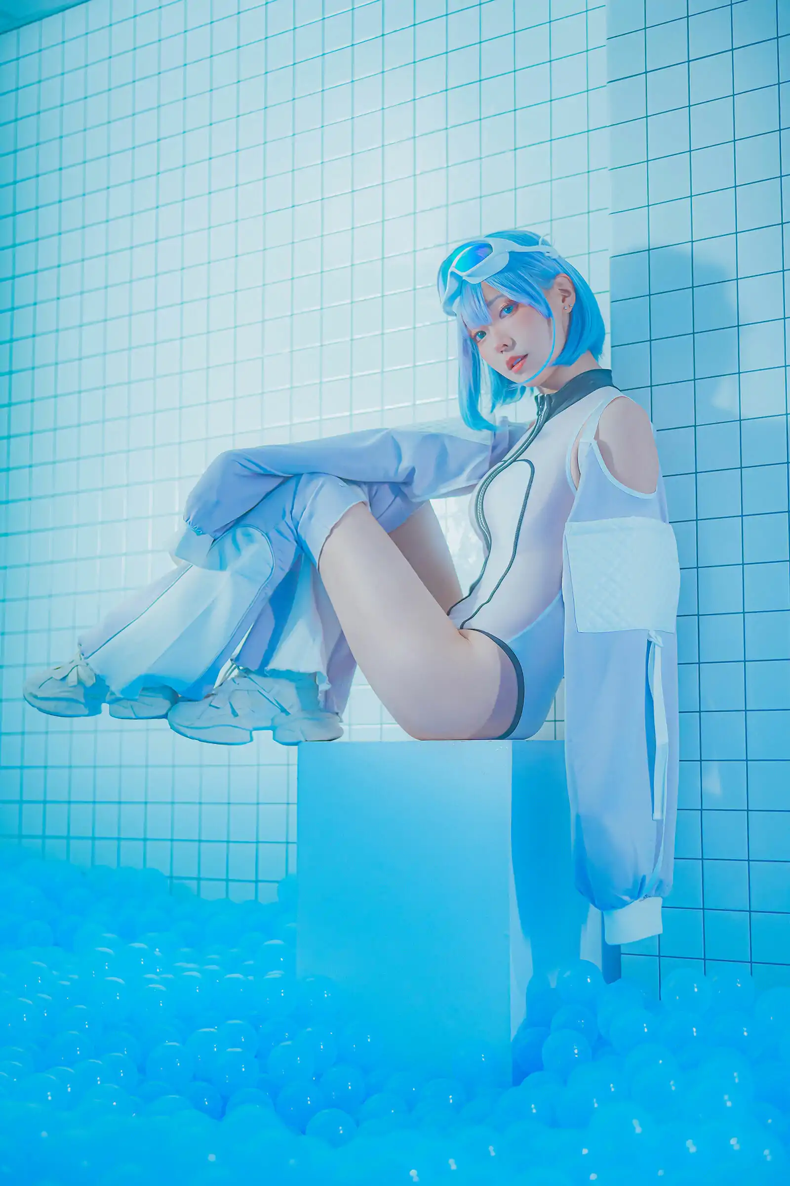 Clear Drift(28P) cosplayer写真 Ely_eee(ElyEE子) Blue P.1