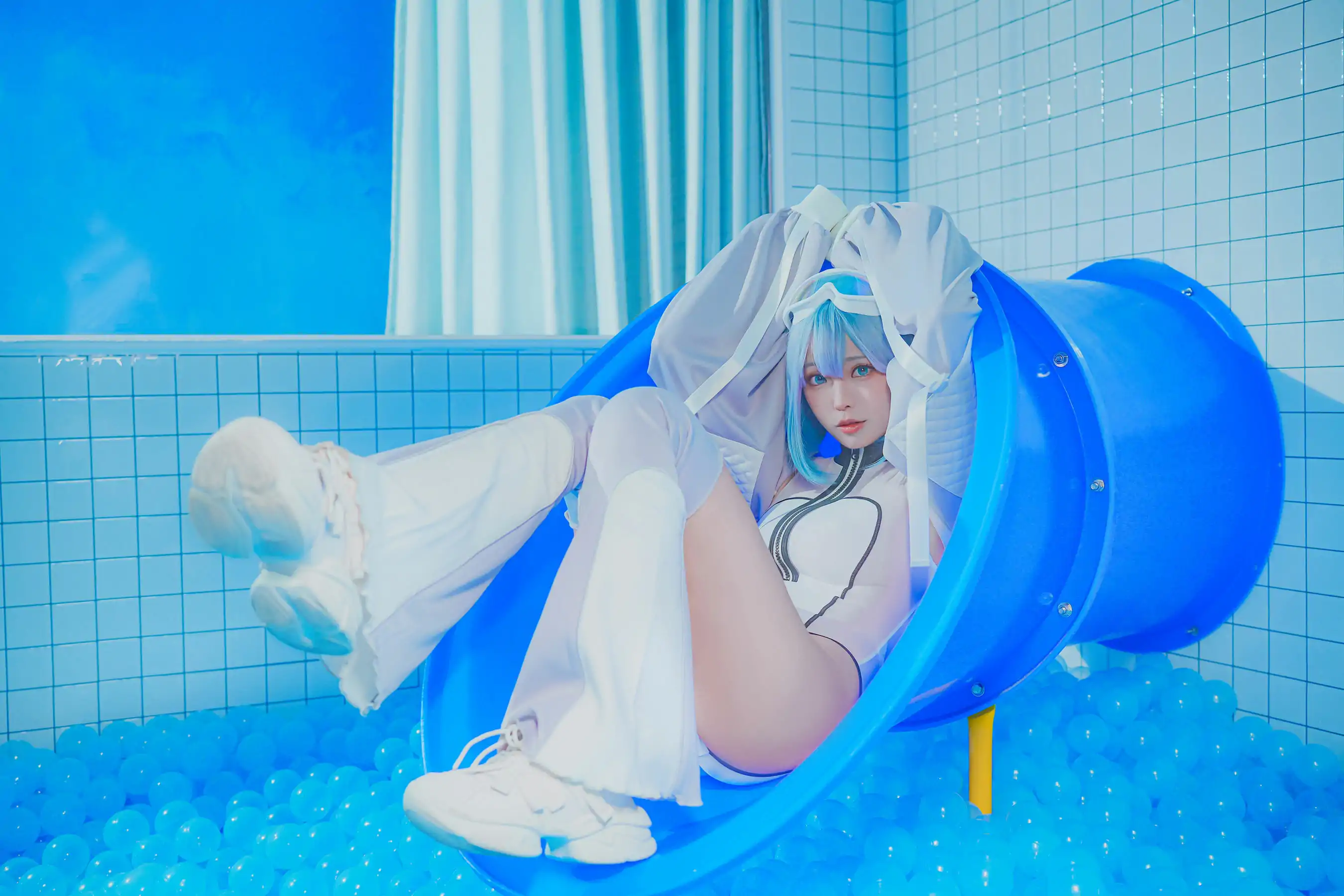 Clear Drift(28P) cosplayer写真 Ely_eee(ElyEE子) Blue P.1