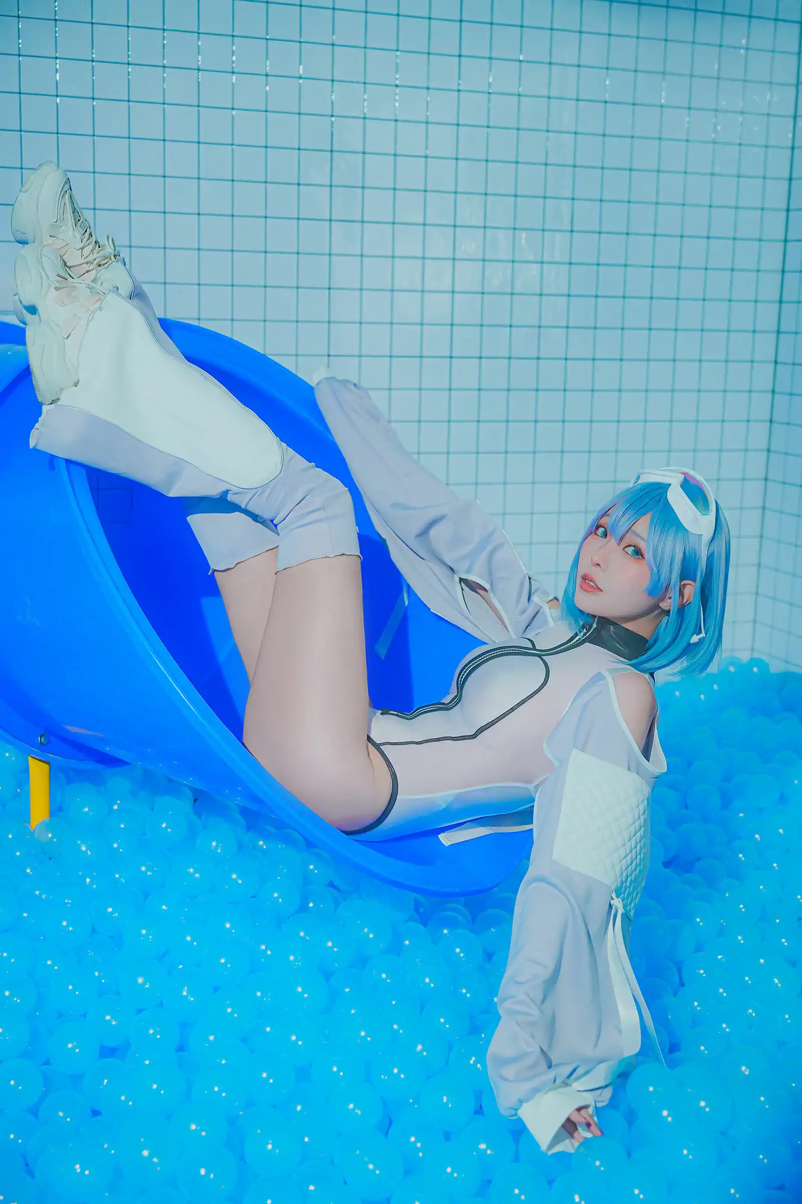 Blue Ely_eee(ElyEE子) cosplayer写真 Drift(28P) Clear P.4