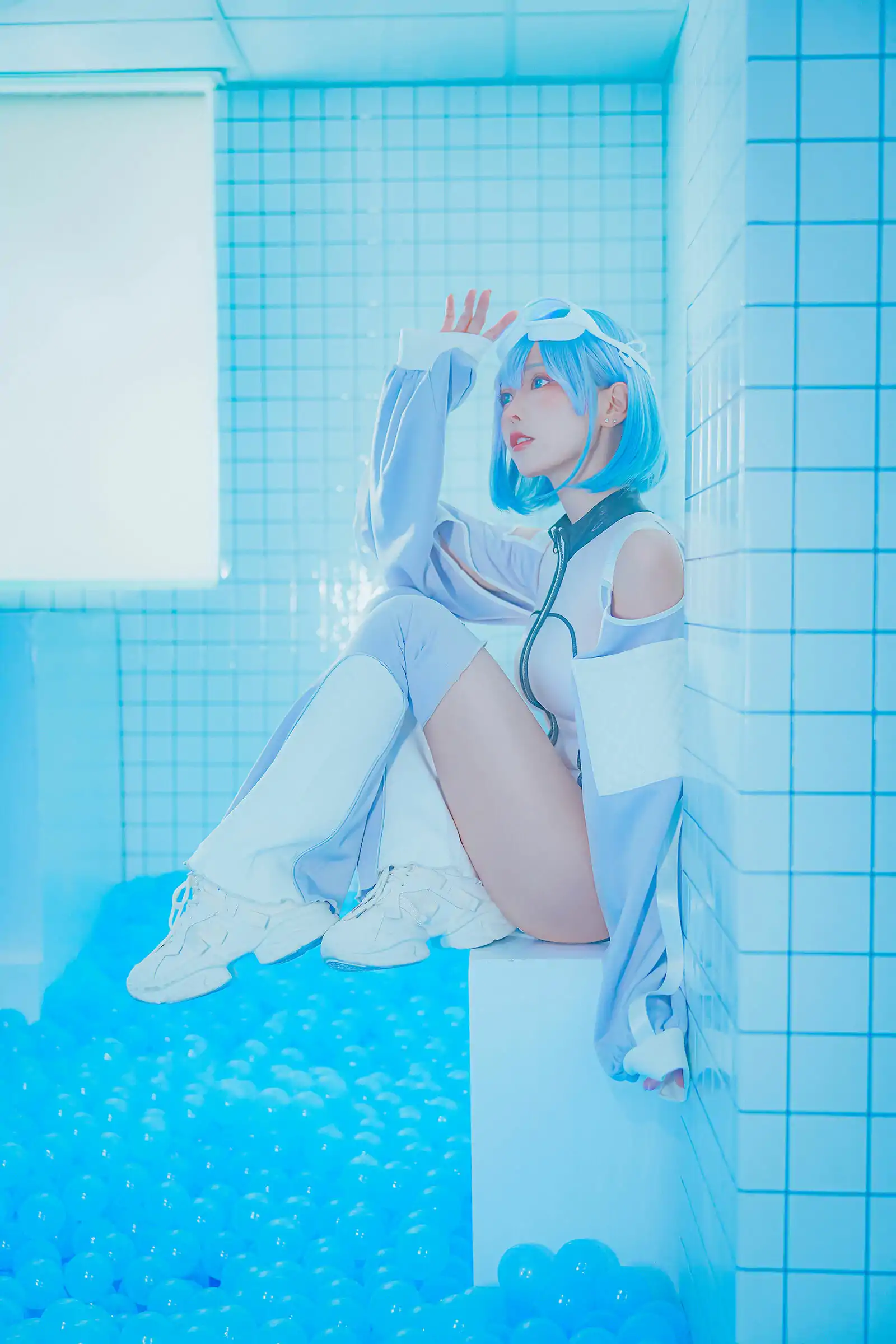 Blue Ely_eee(ElyEE子) cosplayer写真 Drift(28P) Clear P.4