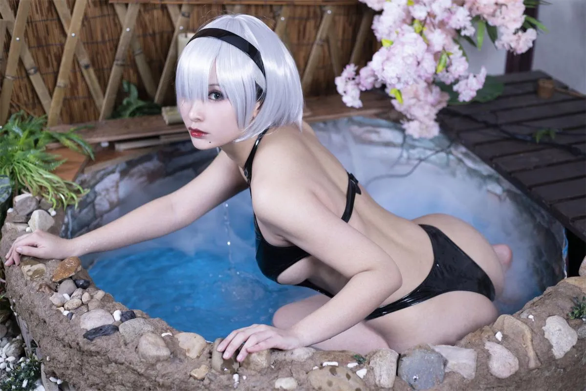 2B 【Cosplay】 LoLiSAMA Competition NieR 竞泳 洛璃 尼尔：机械纪元 Automata Page 2B Swimming 1/ P.6