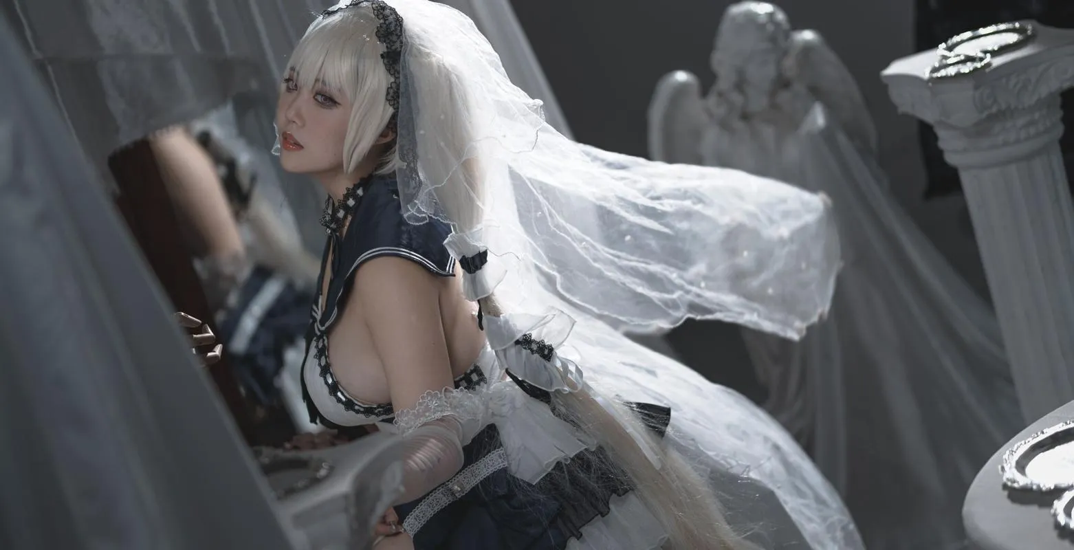 Kawaii 【Cosplay】 Azur 小完能干脆面 可畏 碧蓝航线 Wanneng Lane Xiao P.1