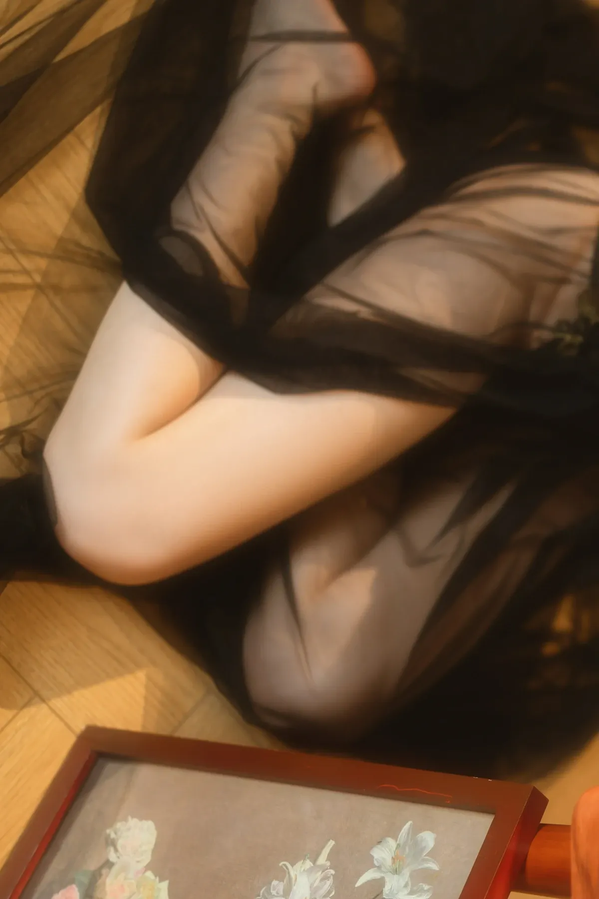 许岚LAN Cosplay 纯欲黑纱 P.2
