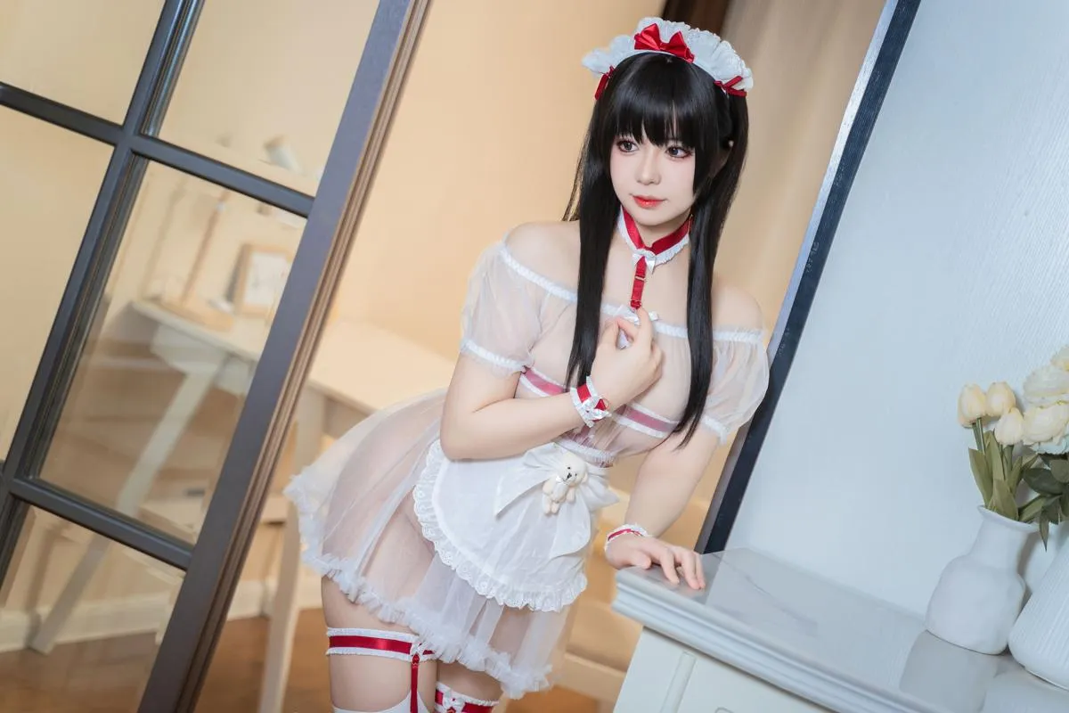 【Cosplay】 虎森森 熊熊女仆 P.8