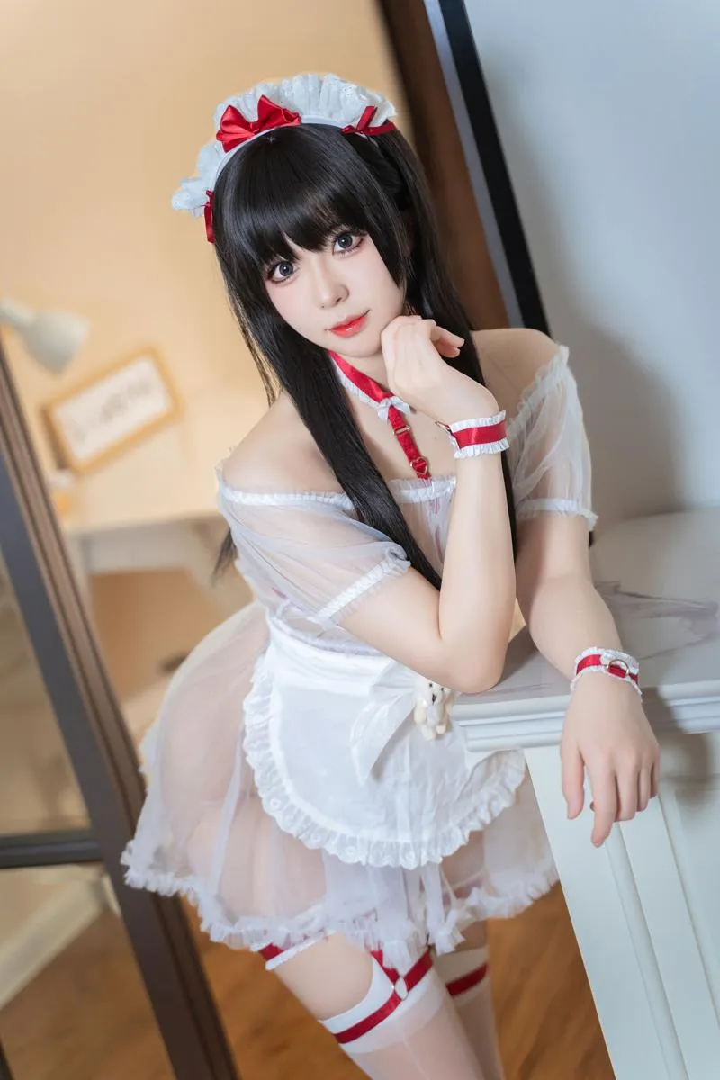 虎森森 【Cosplay】 熊熊女仆 P.6
