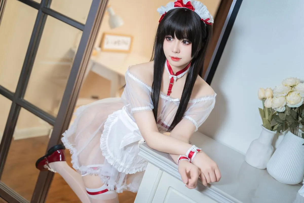 虎森森 【Cosplay】 熊熊女仆 P.6