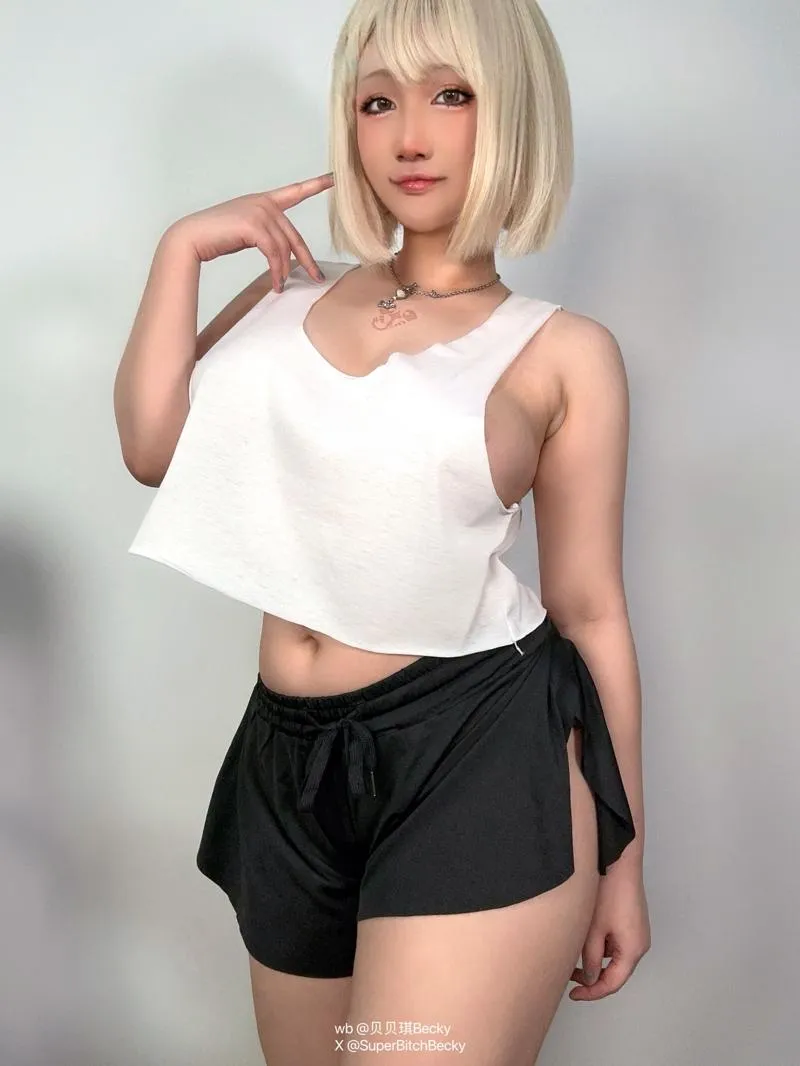 【Cosplay】 贝贝琪Becky 热裤地带 P.2