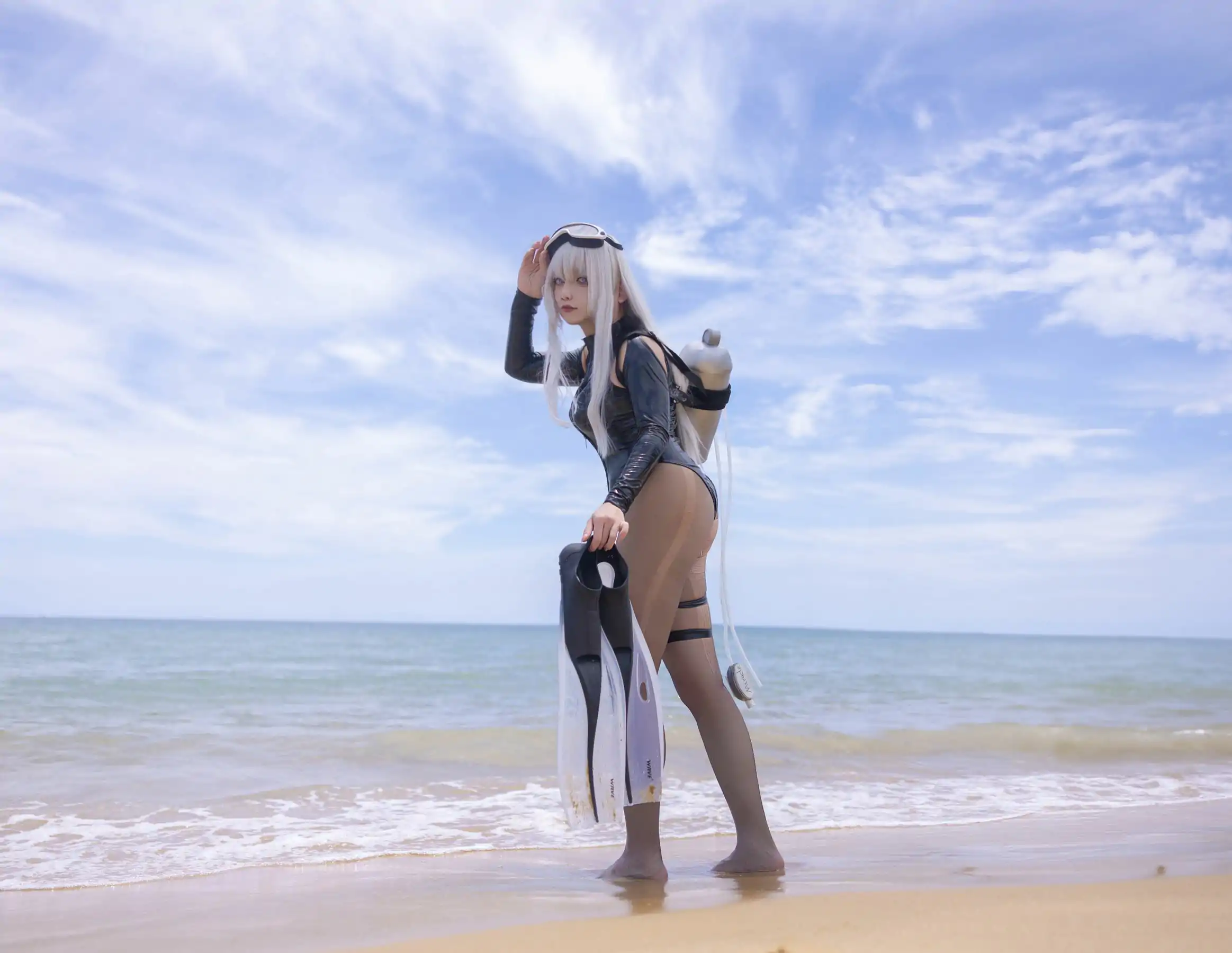 碧蓝航线 隼隼子 cosplayer写真 企业(62P) P.5