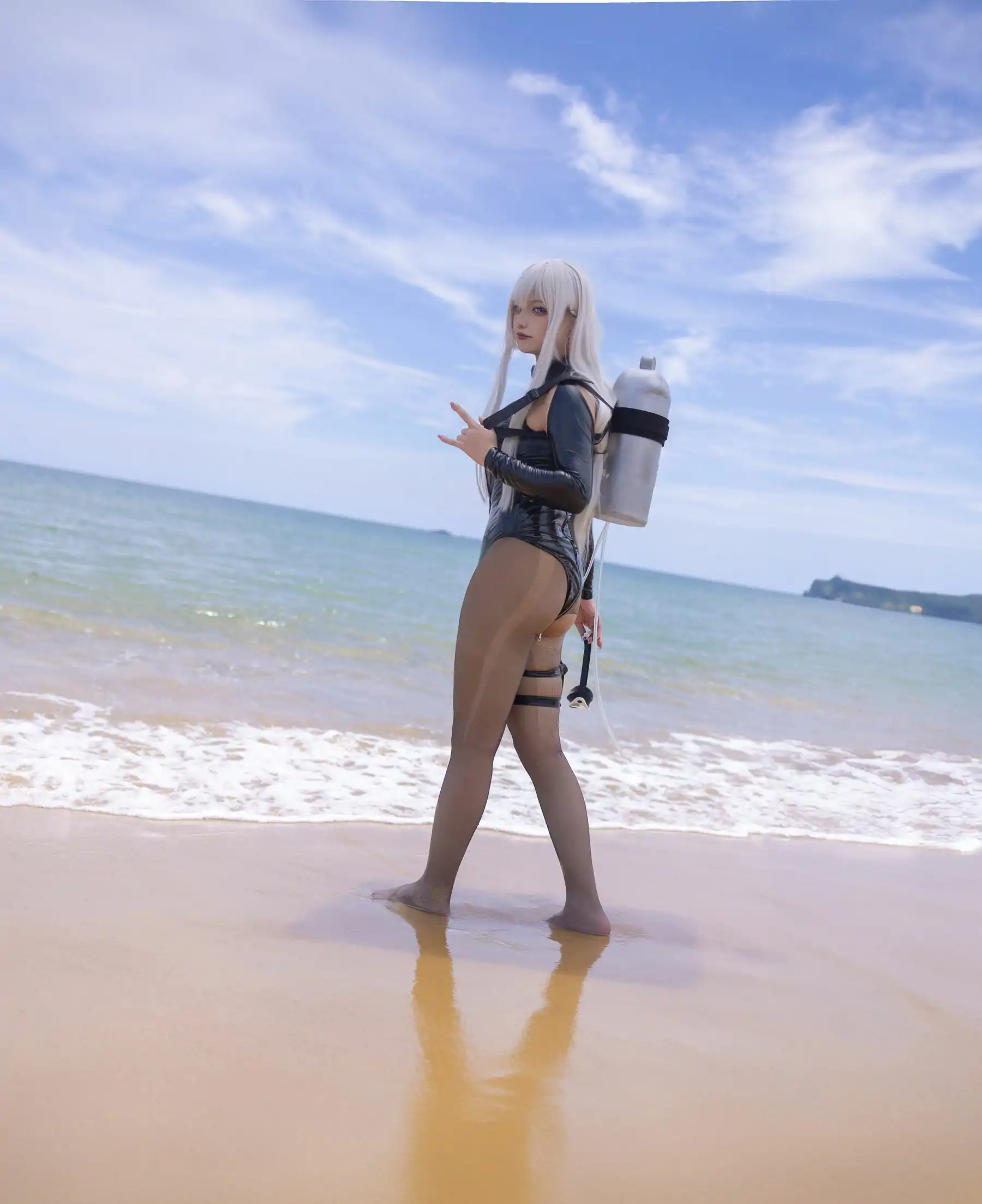 cosplayer写真 隼隼子 企业(62P) 碧蓝航线 P.6