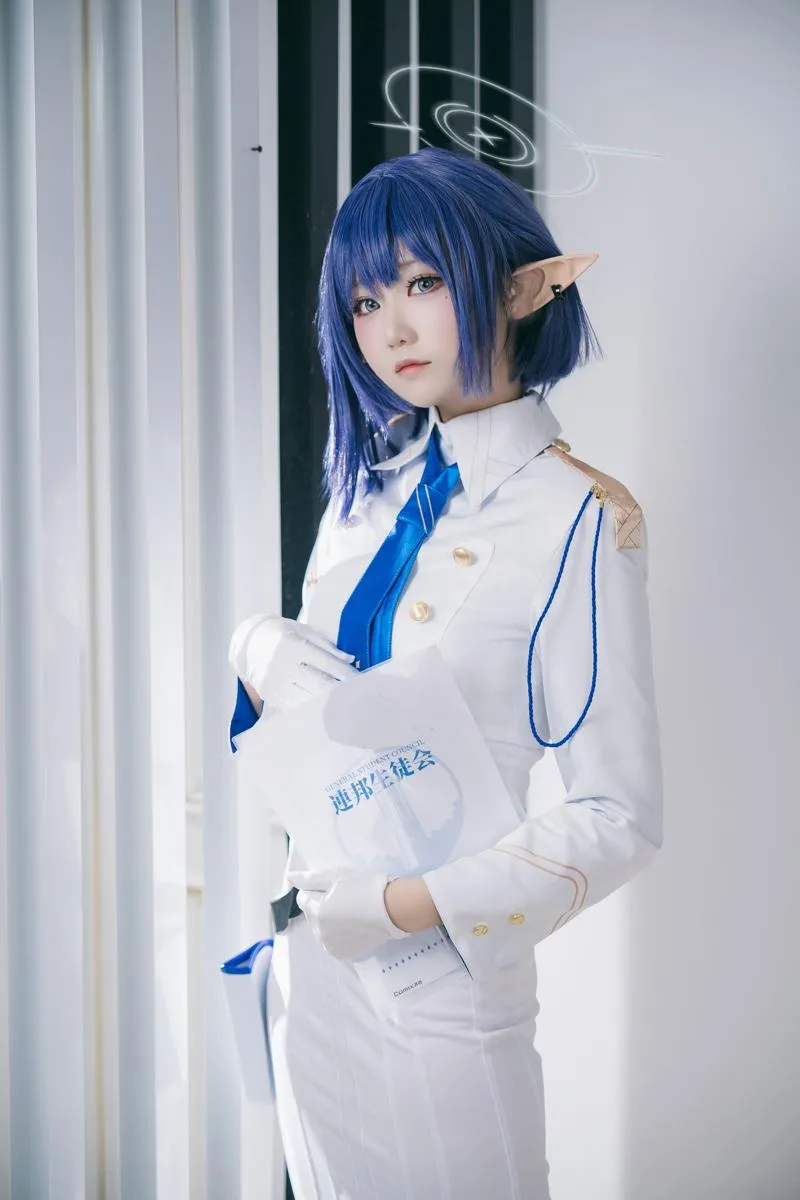 lunananya 蔚蓝档案 【Cosplay】 扇喜葵 P.3