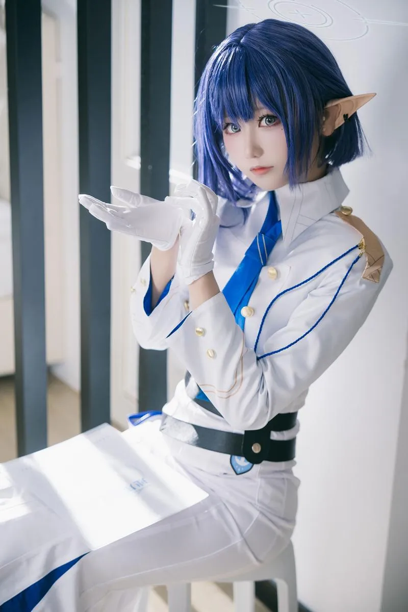 蔚蓝档案 lunananya 【Cosplay】 扇喜葵 P.4