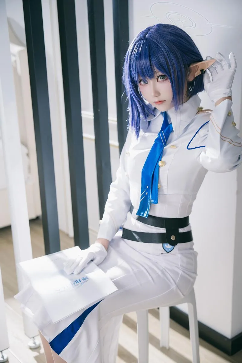 lunananya 蔚蓝档案 扇喜葵 【Cosplay】 P.5