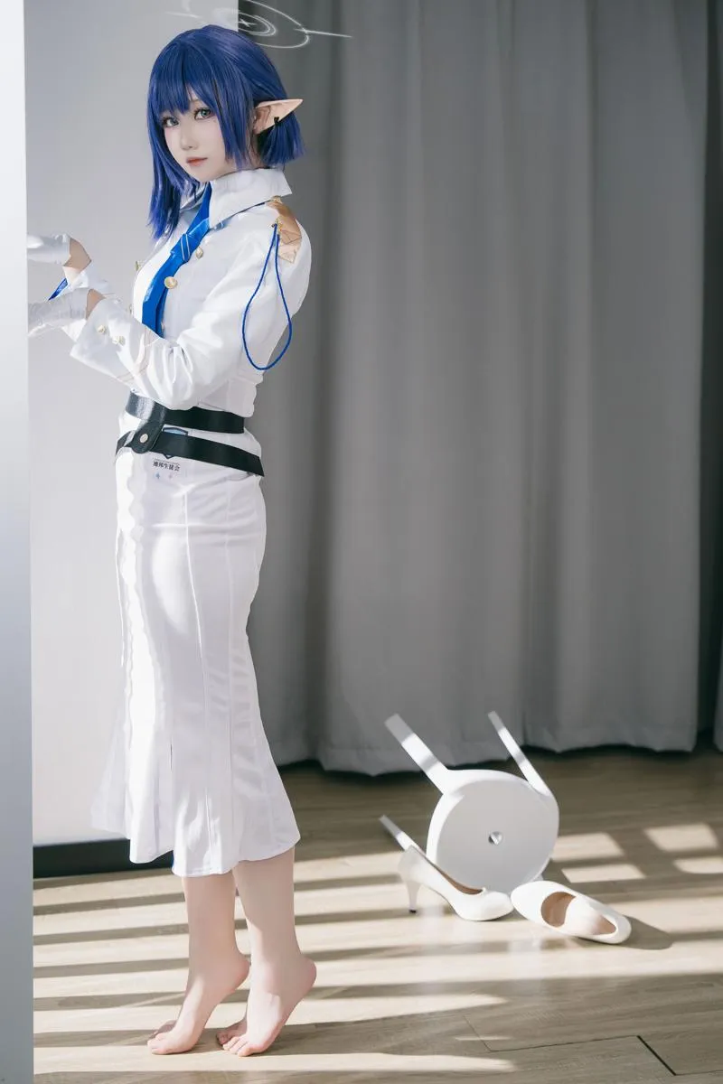lunananya 蔚蓝档案 【Cosplay】 扇喜葵 P.3