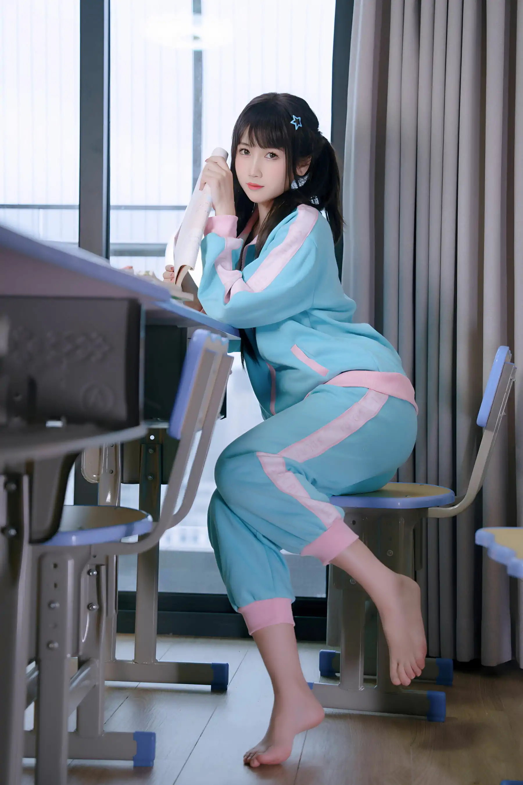 cosplayer写真 涂油教室实习生(76P) 微博人气Coser不呆猫 P.5
