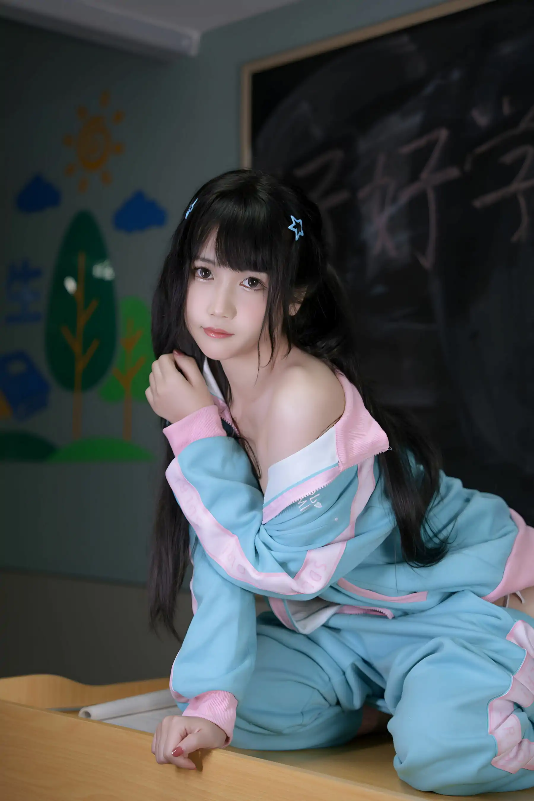 涂油教室实习生(76P) cosplayer写真 微博人气Coser不呆猫 P.4