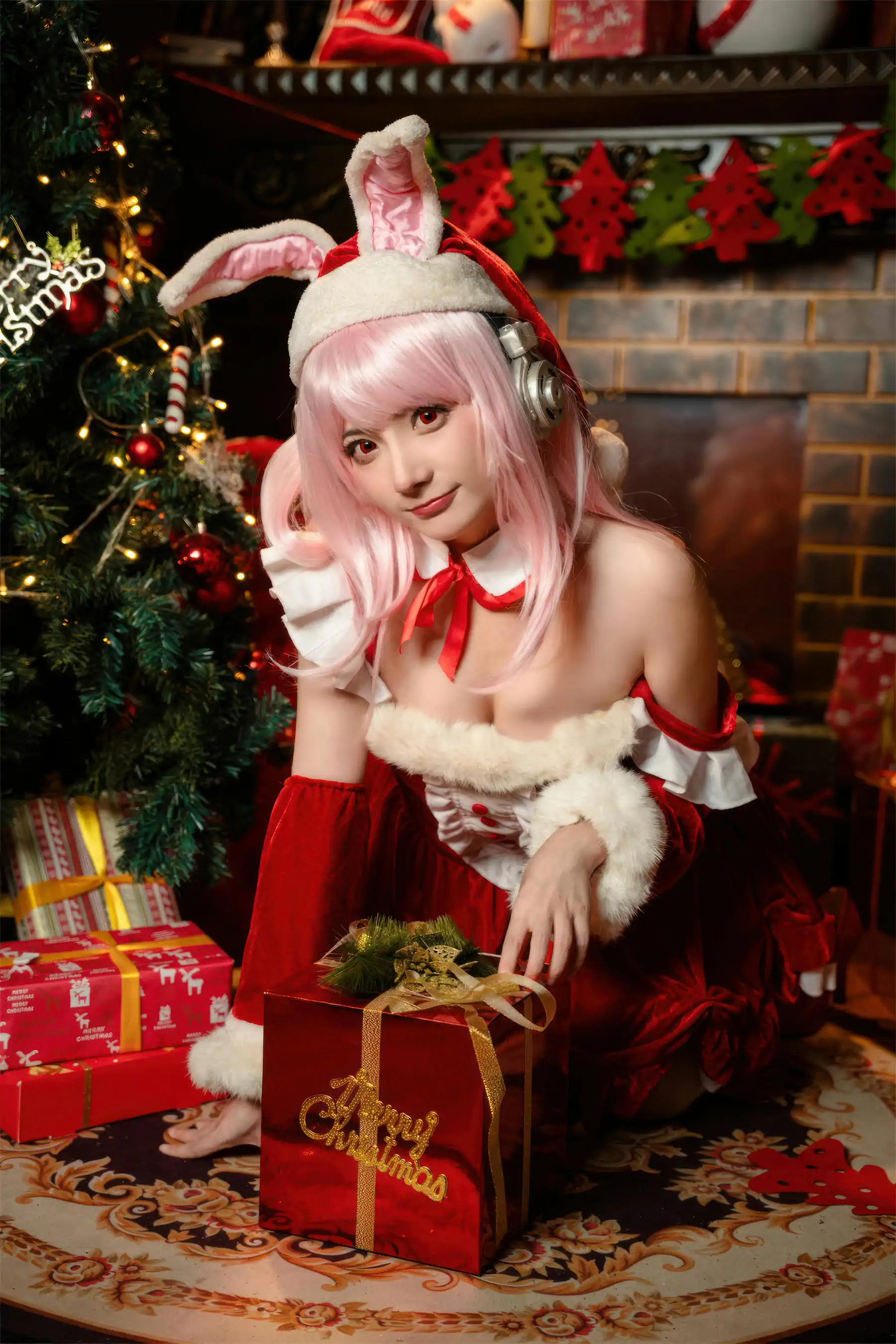 是三不是世w 圣诞(44P) cosplayer写真 索尼子 P.2