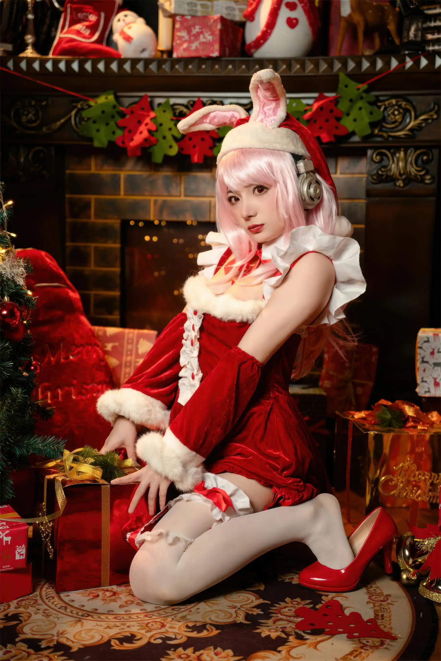 索尼子 是三不是世w cosplayer写真 圣诞(44P) P.4