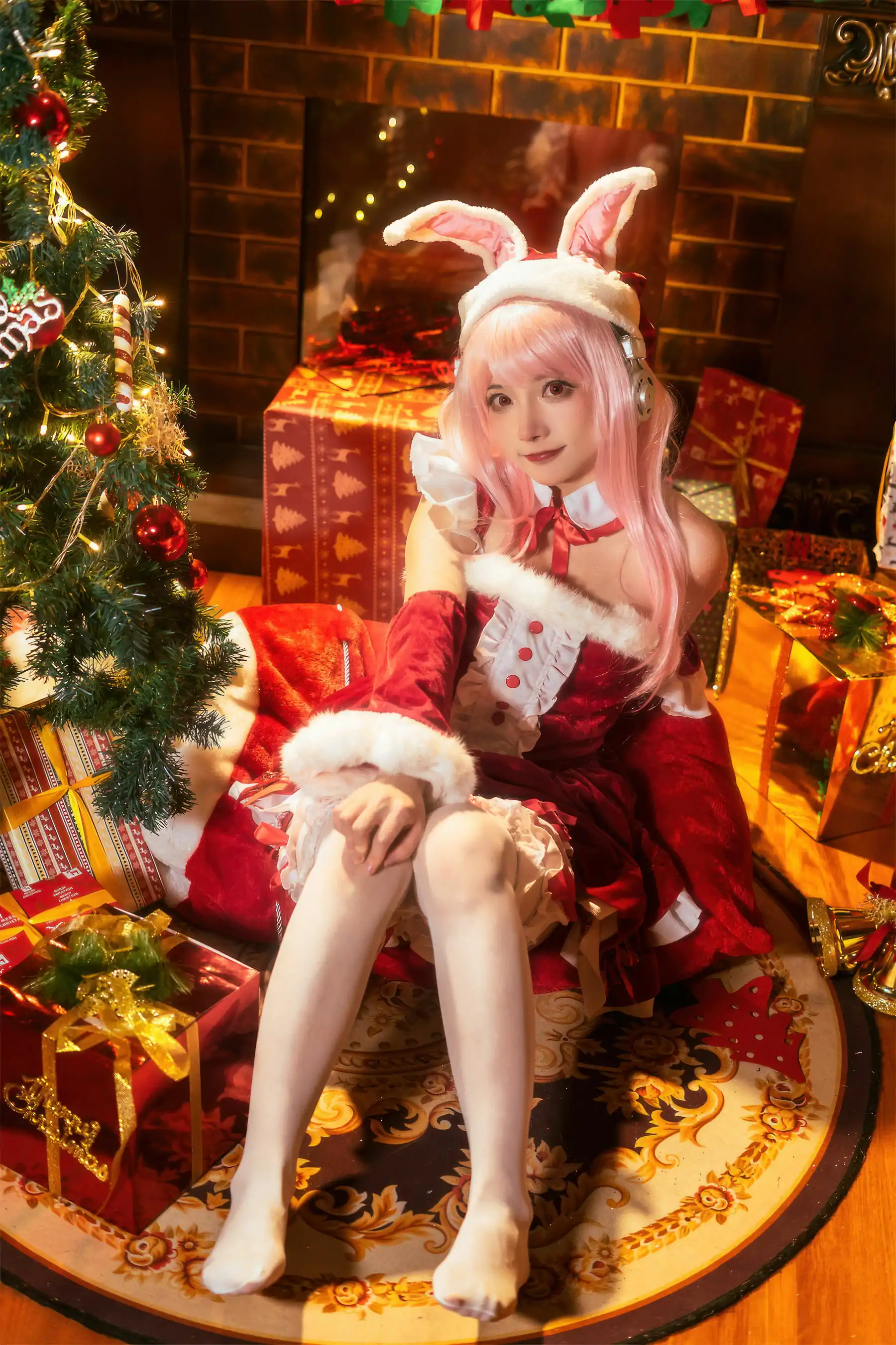 cosplayer写真 索尼子 圣诞(44P) 是三不是世w P.3