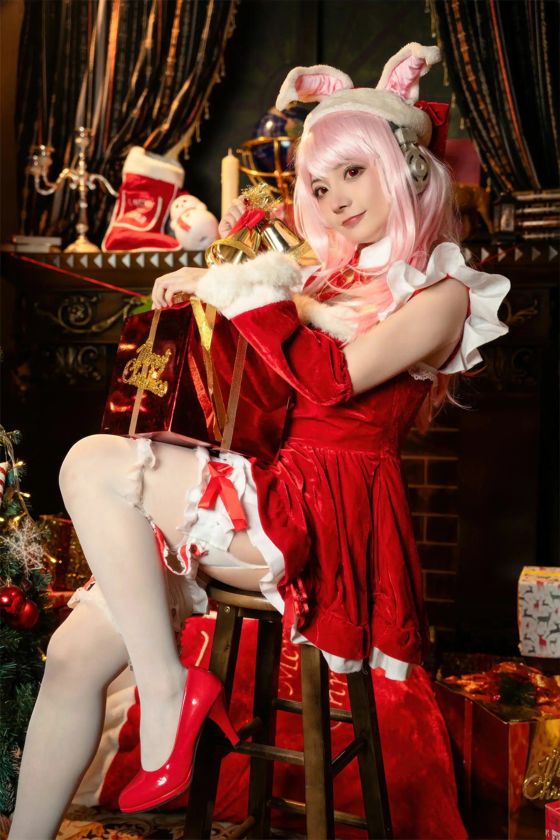 cosplayer写真 索尼子 圣诞(44P) 是三不是世w P.3