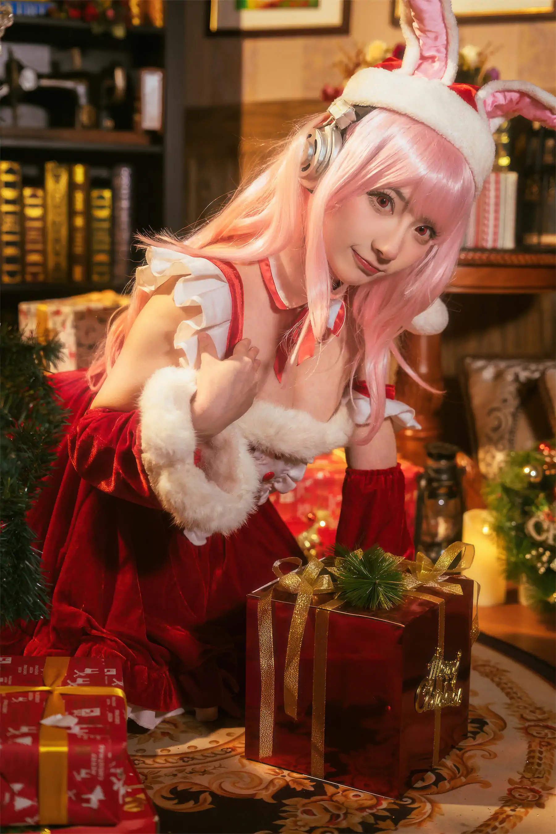 是三不是世w cosplayer写真 索尼子 圣诞(44P) P.6